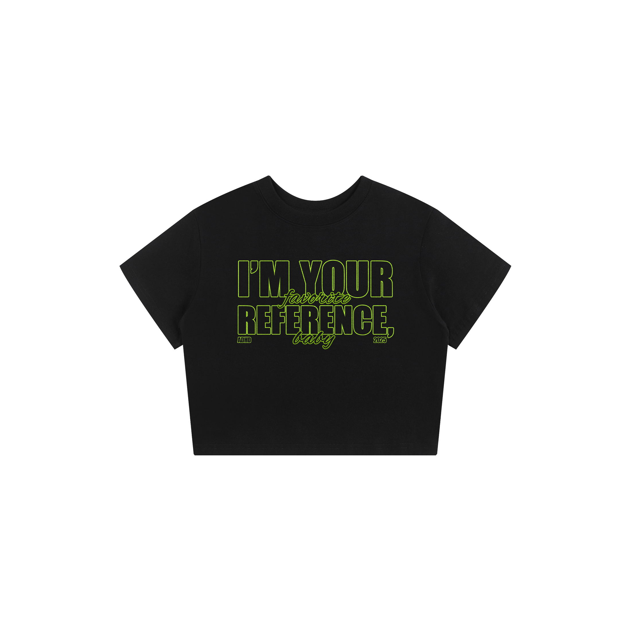 reference baby tee