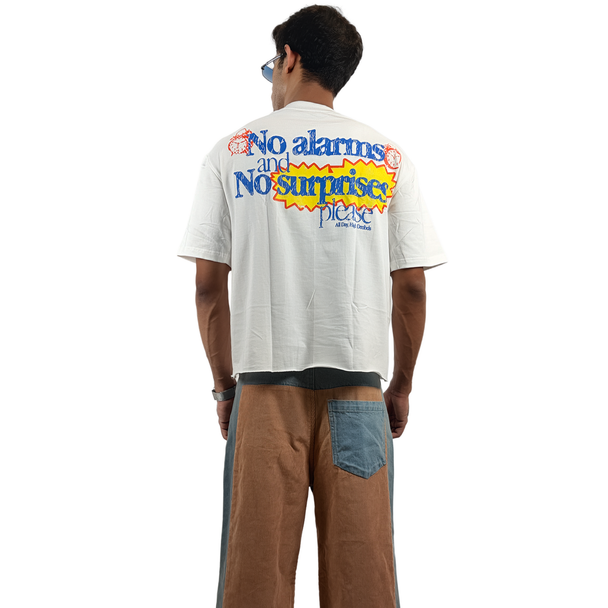 no surprises cropped tee