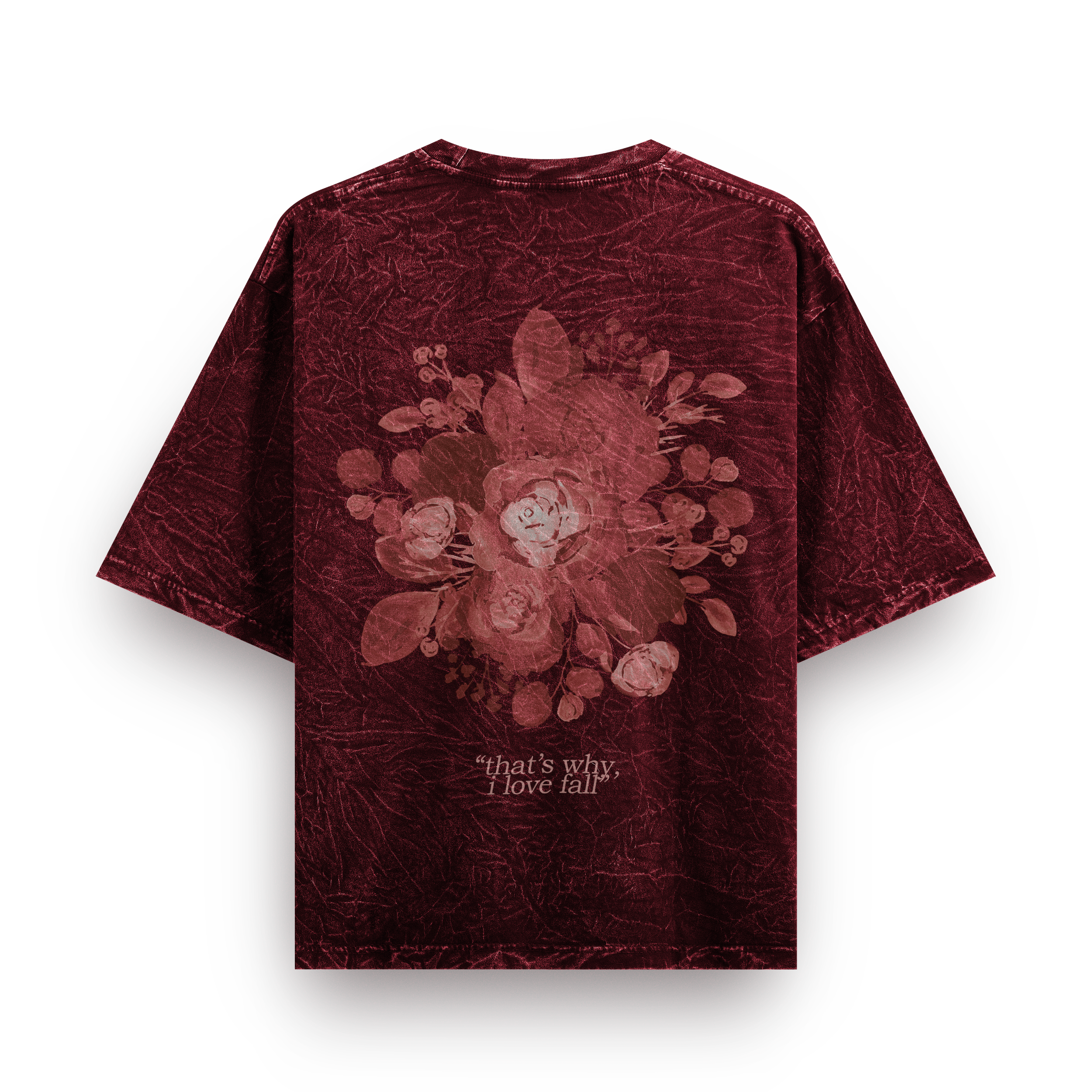 fell in love in oct v2 washed oversized tee