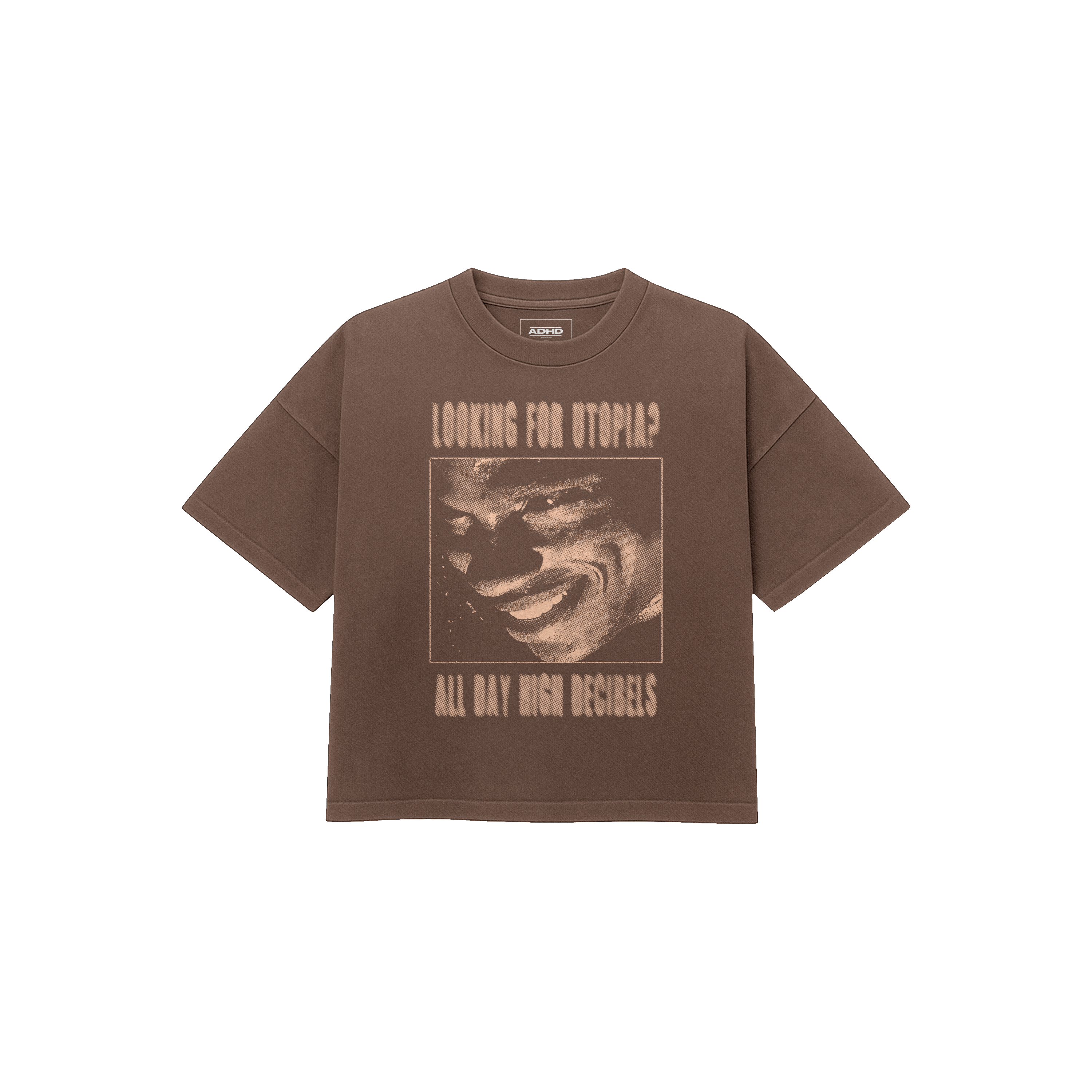 looking for utopia oversized tee