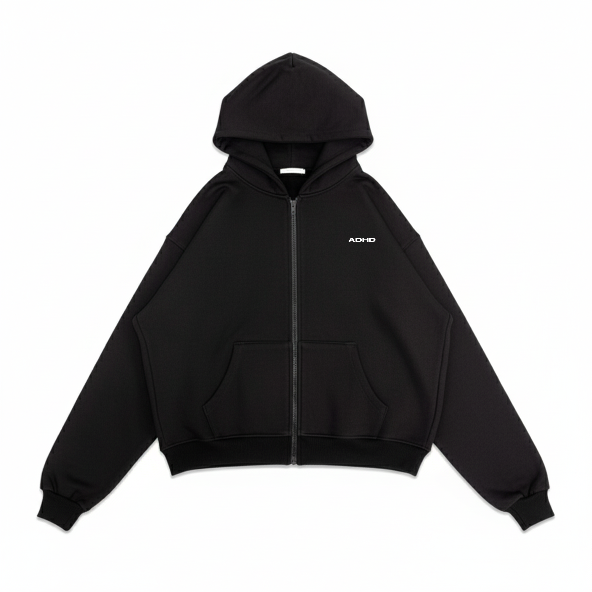 love yourz oversized zip-up hoodie