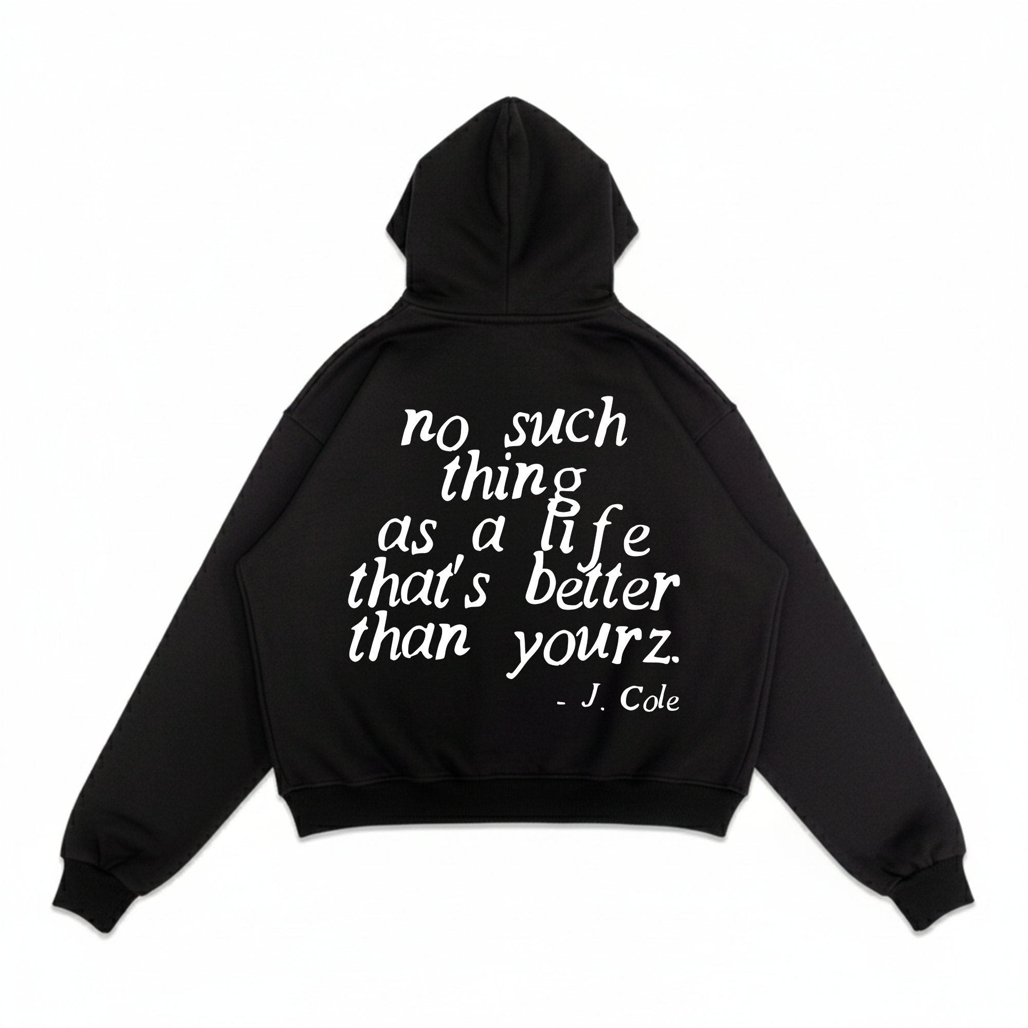 love yourz oversized zip-up hoodie