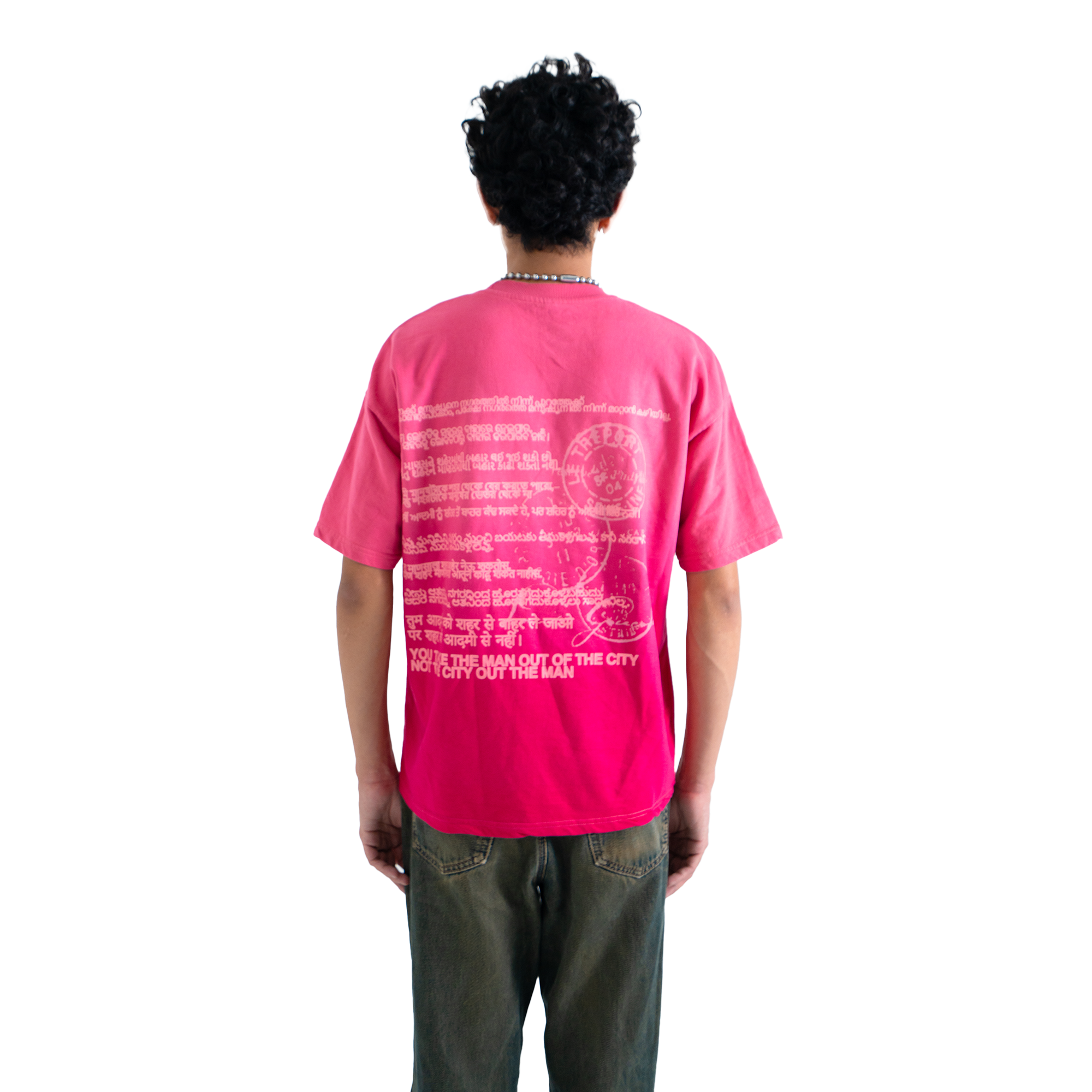 chicago sunfade boxy tee