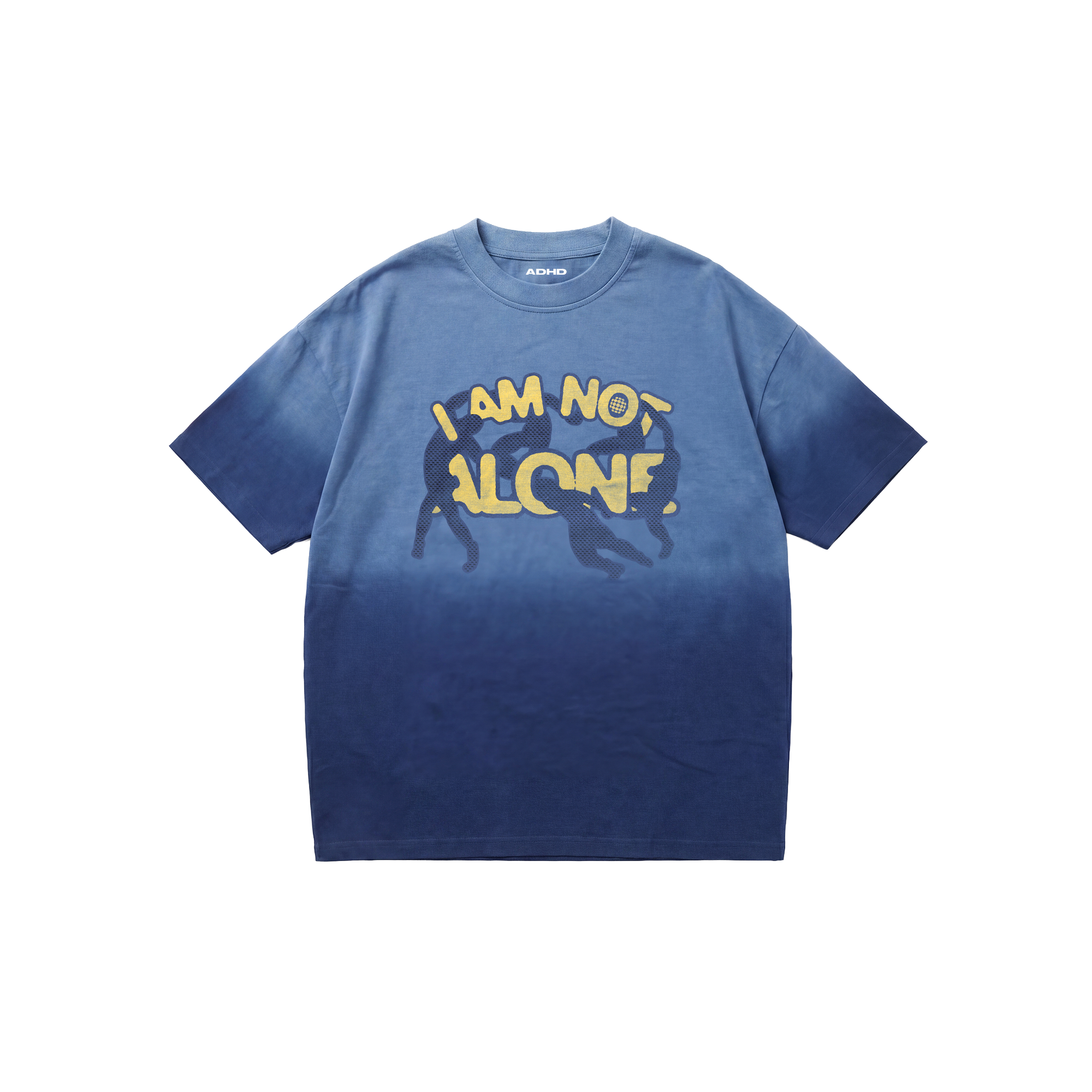 i'm not alone sunfade boxy tee