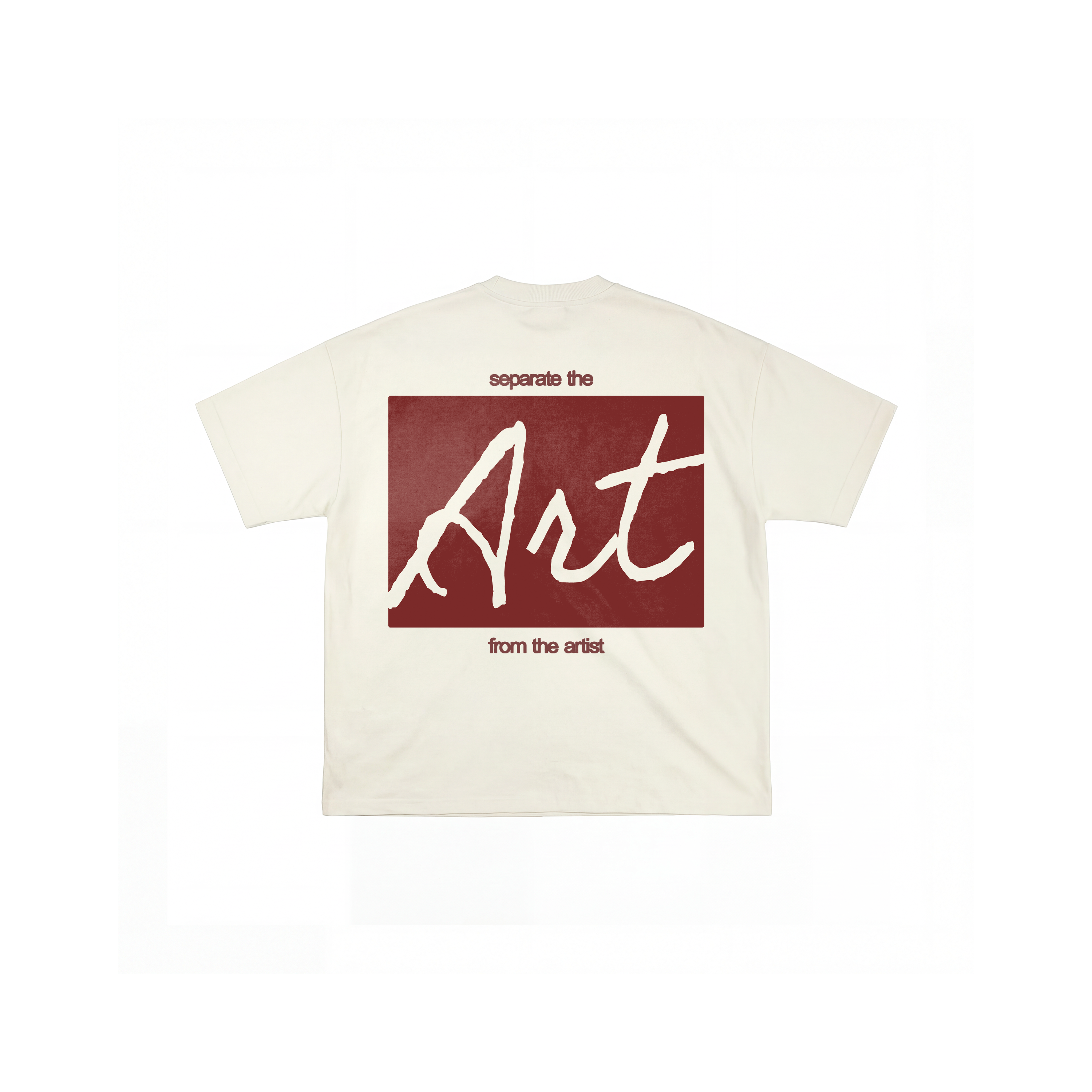 art > artist oversized tee