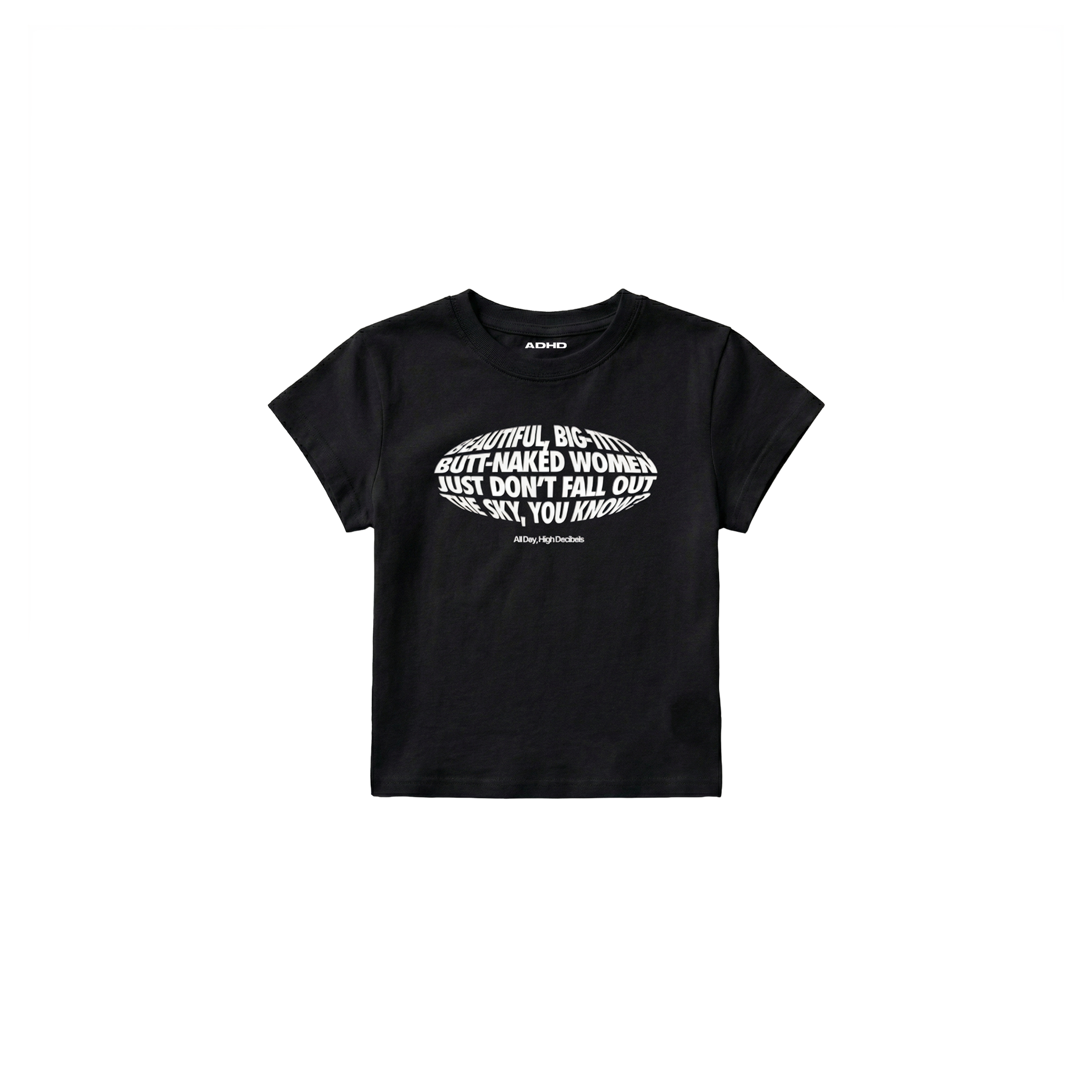 beautiful women baby tee