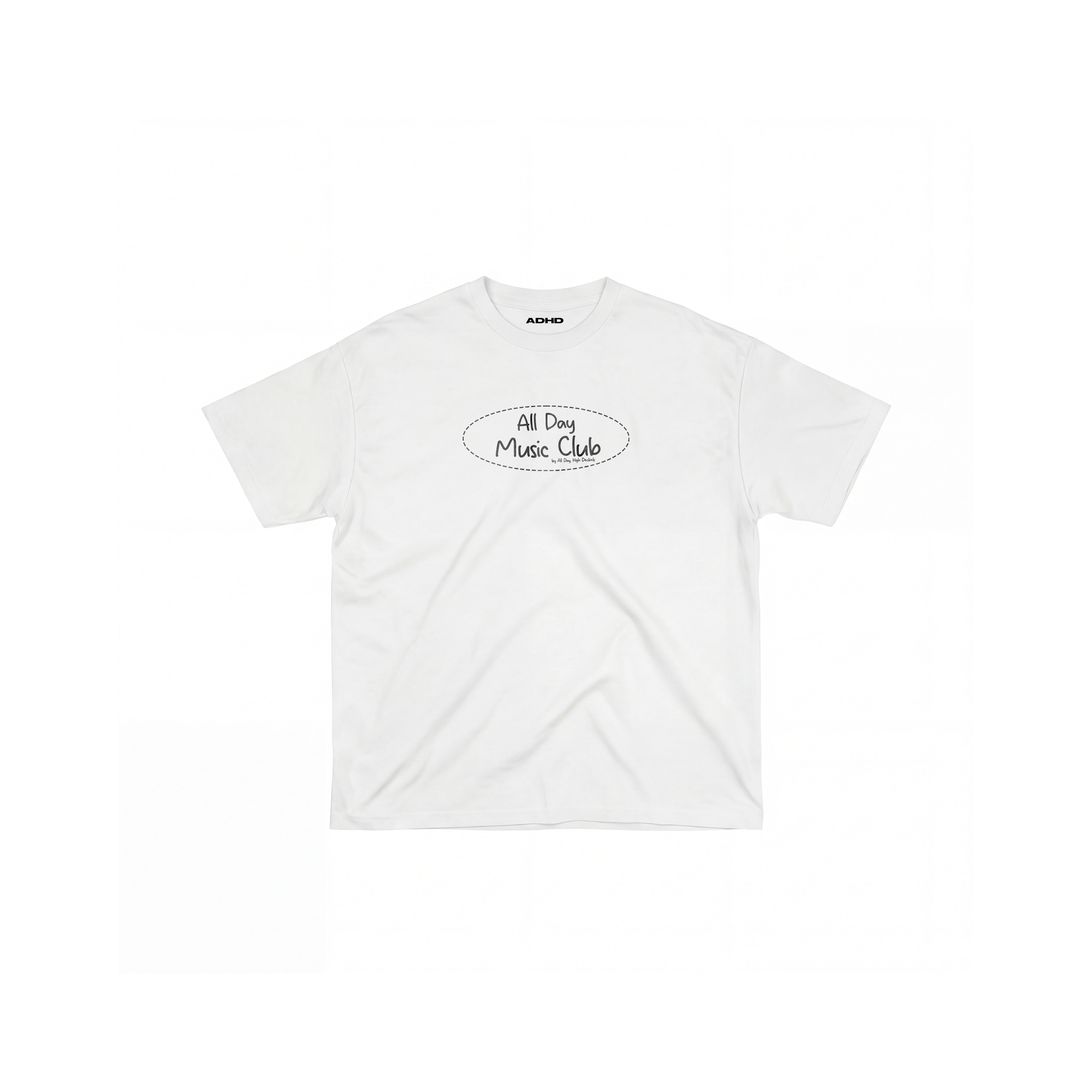 concert rules oversized tee
