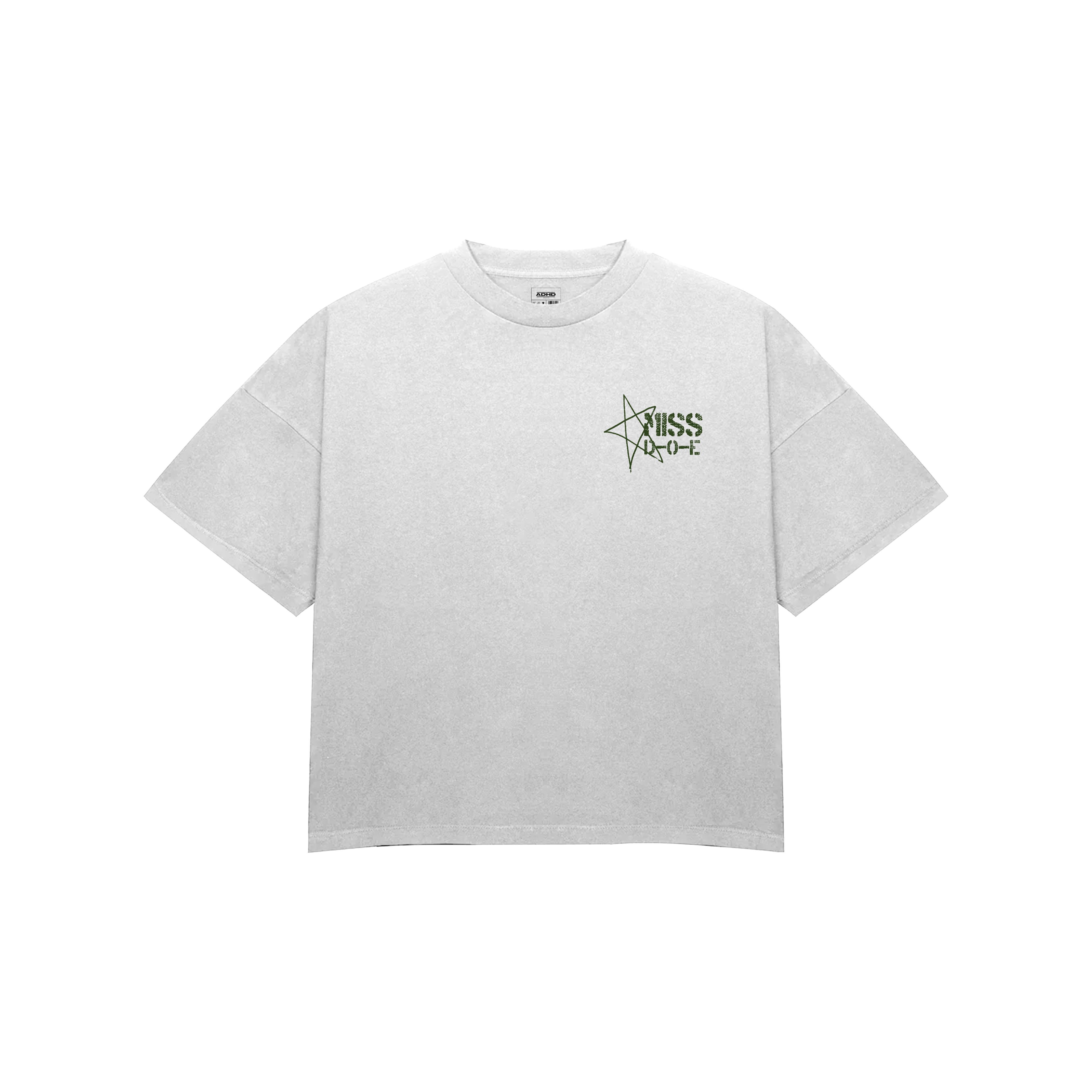 miss d-o-e oversized tee