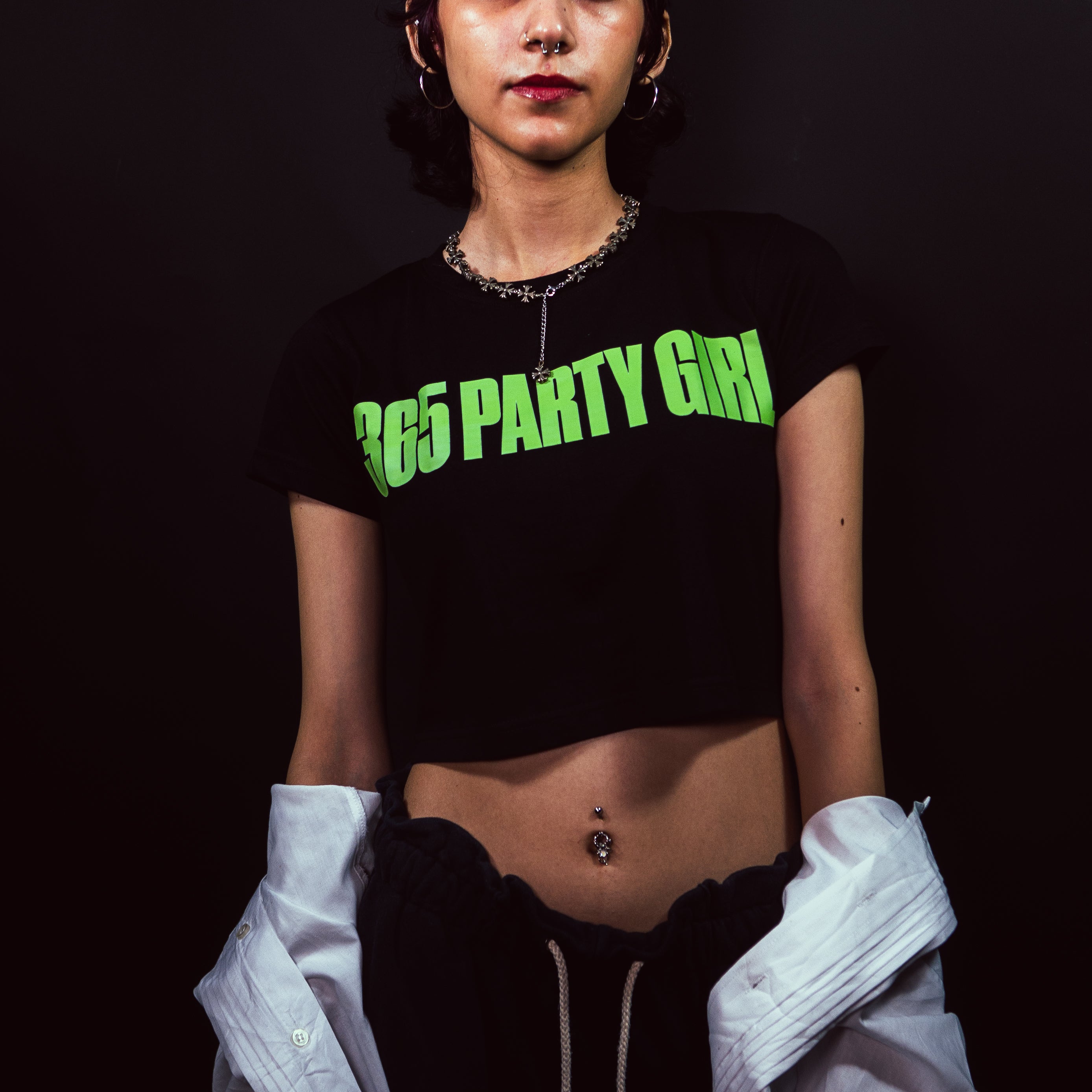 365 party girl crop top
