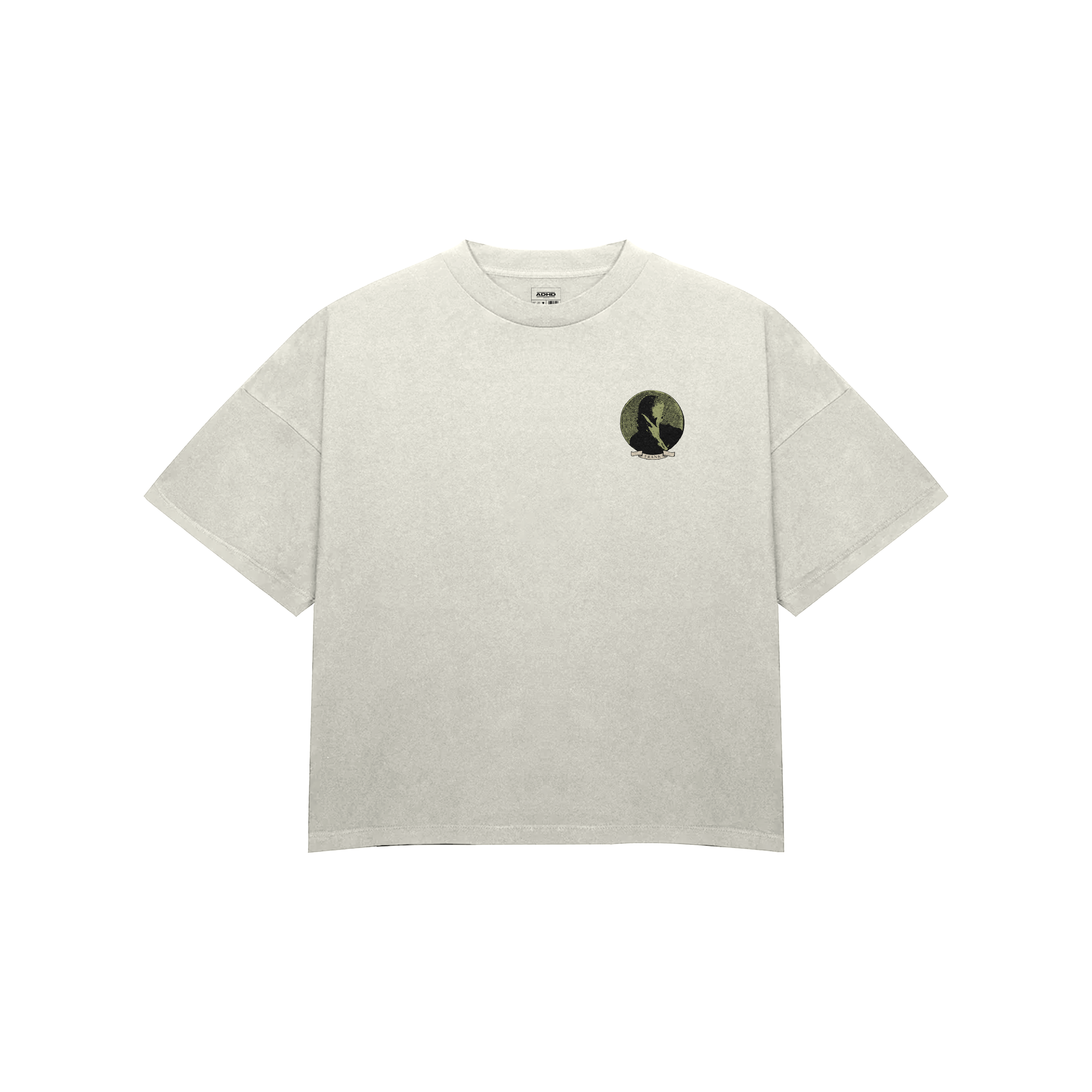frank stamp heavyweight oversized t-shirt
