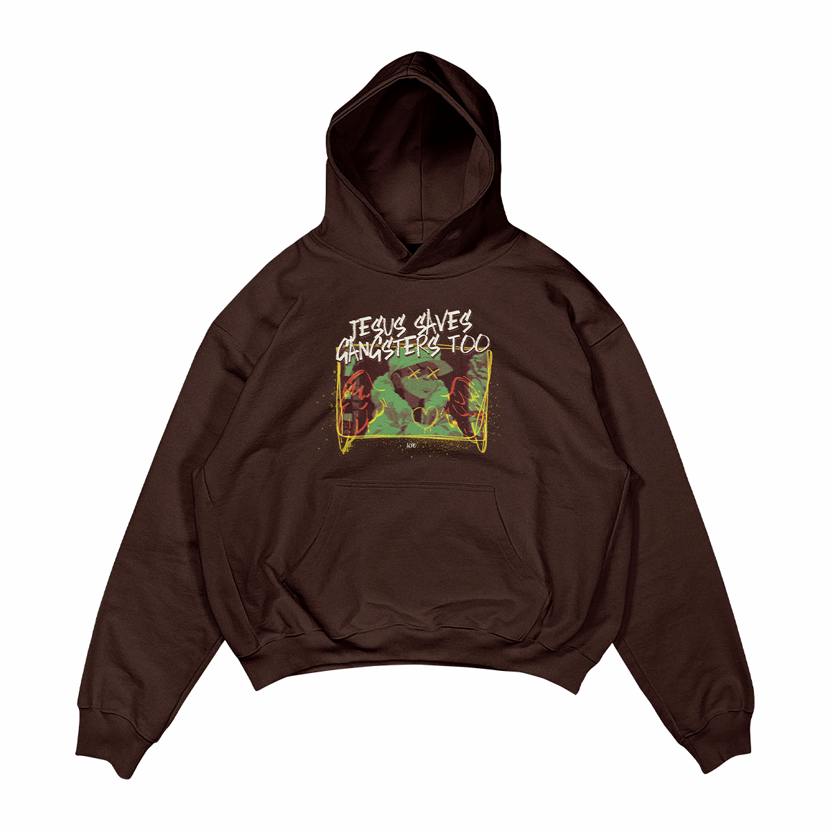 squabble up boondocks heavyweight oversized hoodie