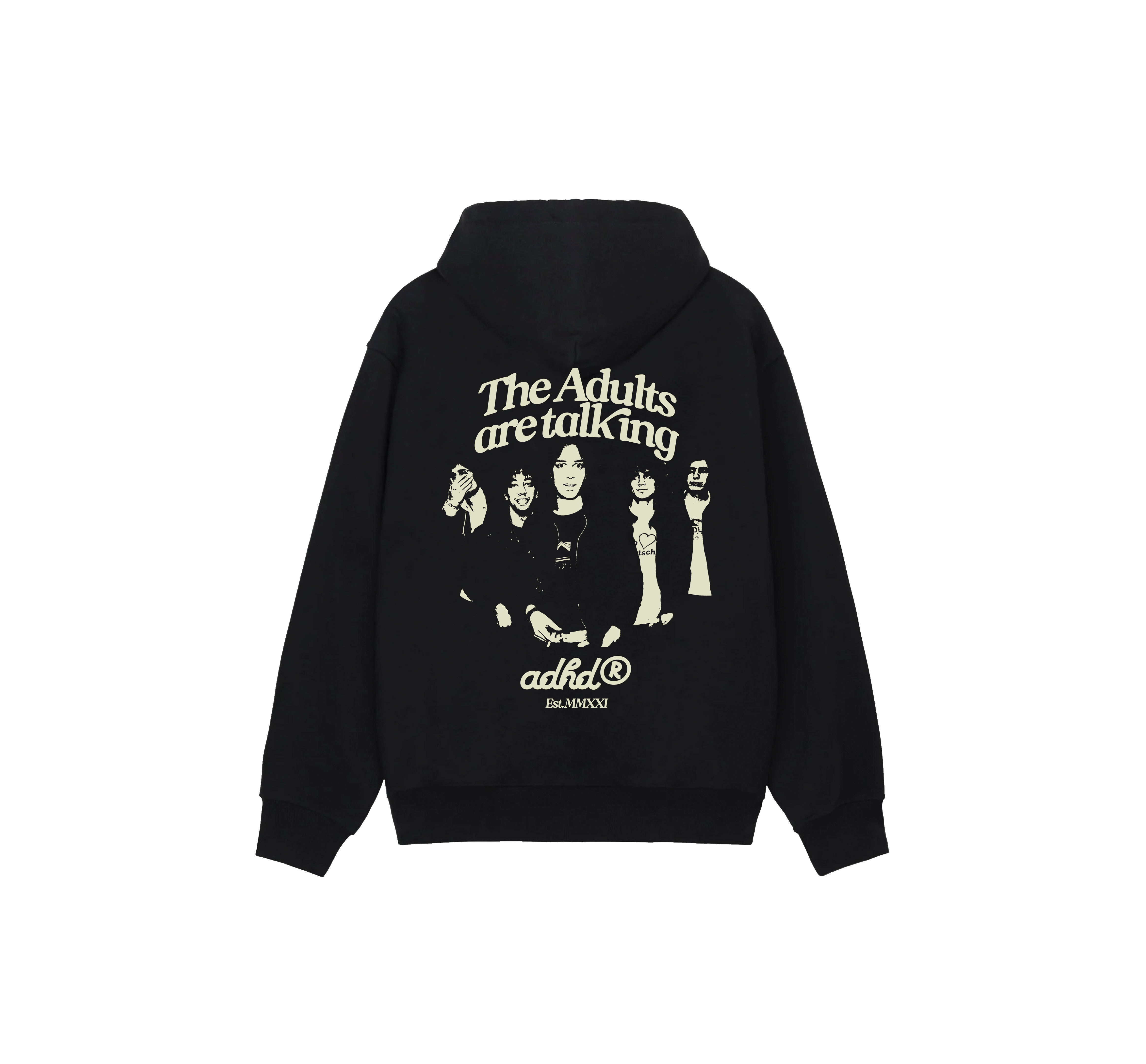 adults are talking heavyweight zip-up hoodie