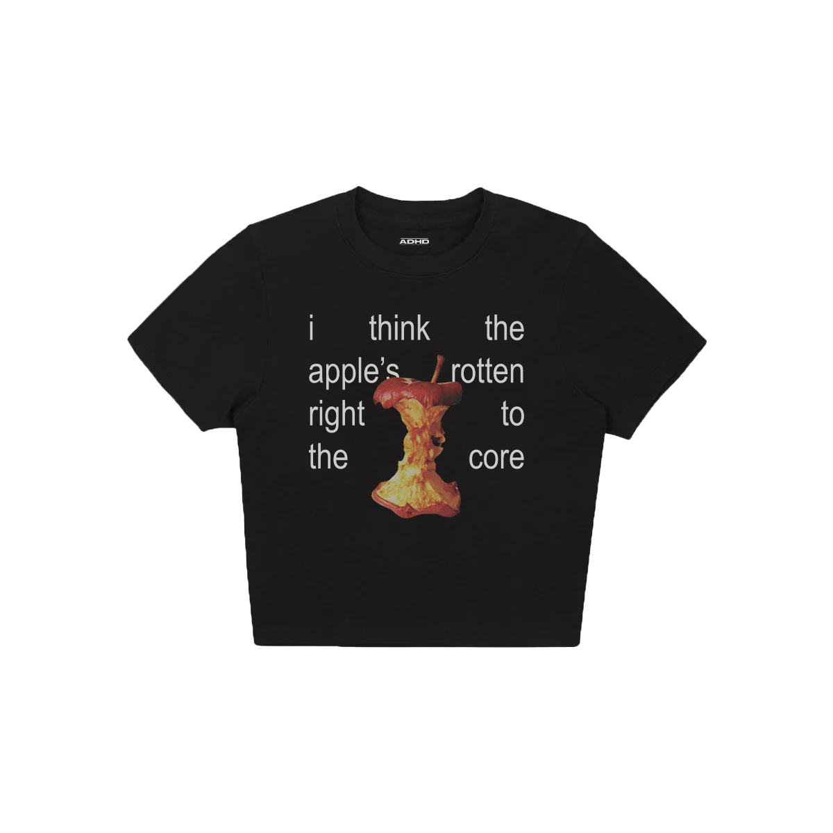 apple brat crop top