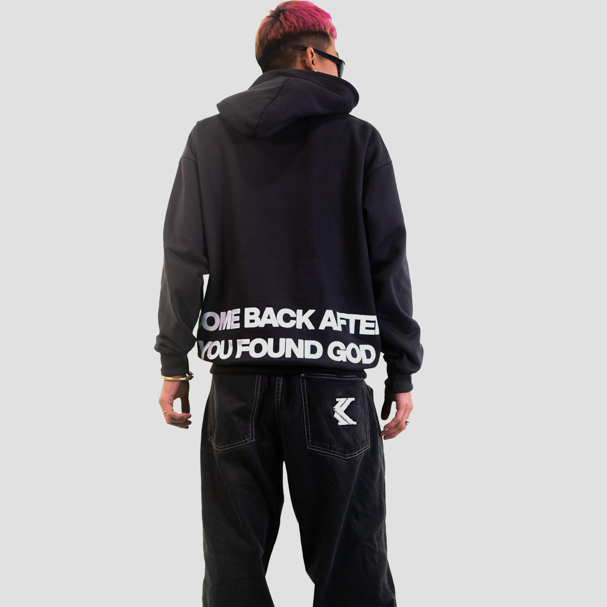 find god heavyweight oversized hoodie
