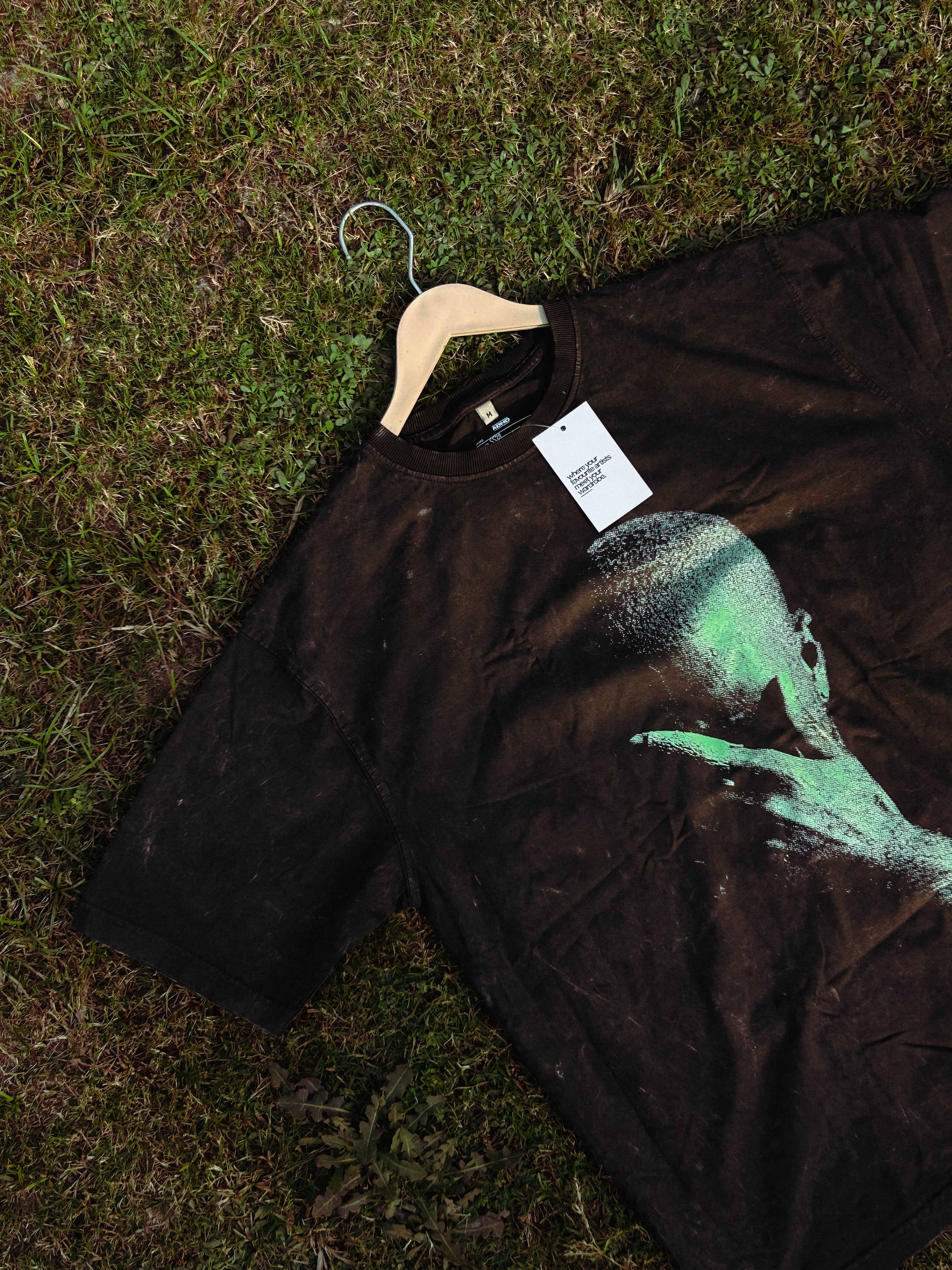 blonde washed v3 oversized tee