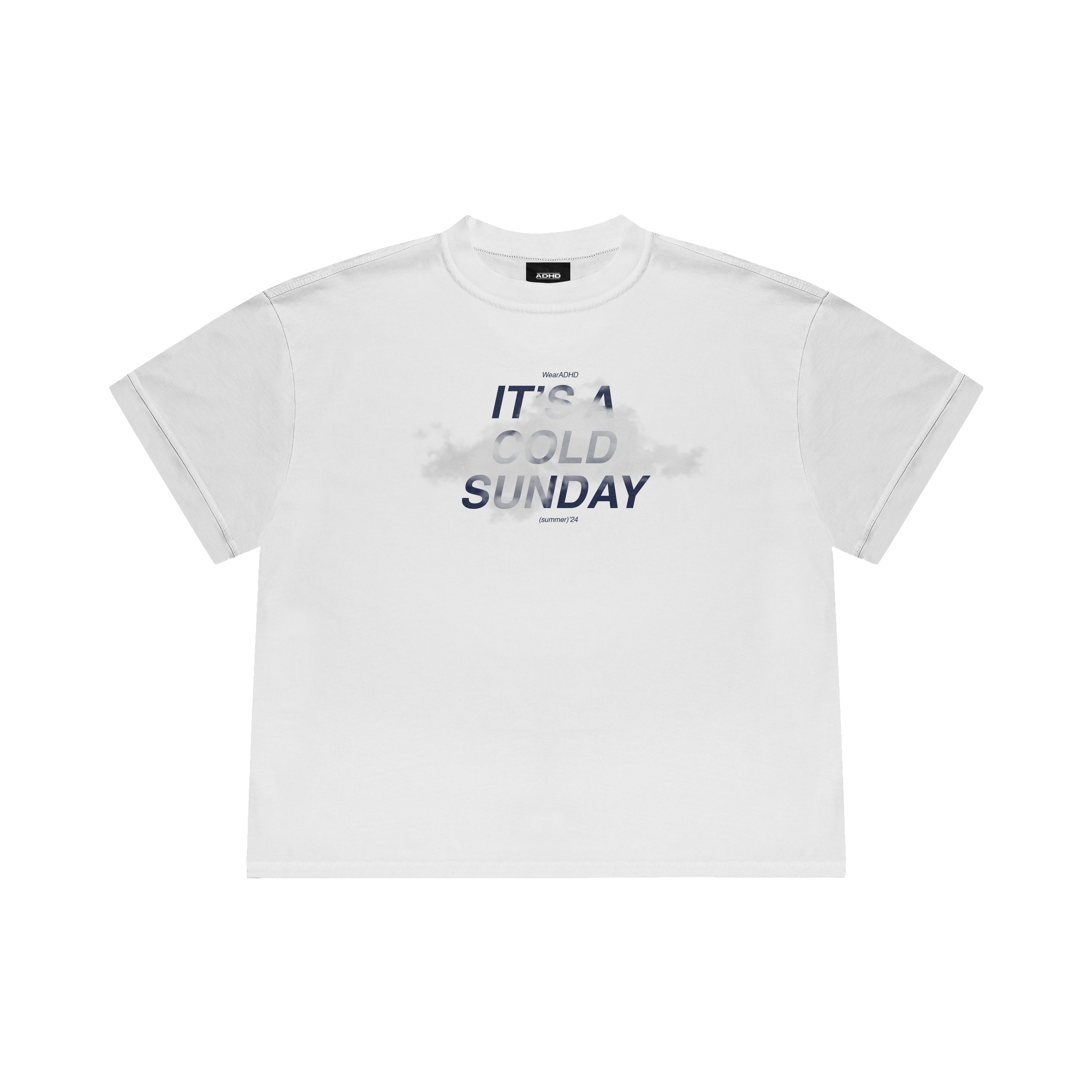 a cold sunday oversized t-shirt
