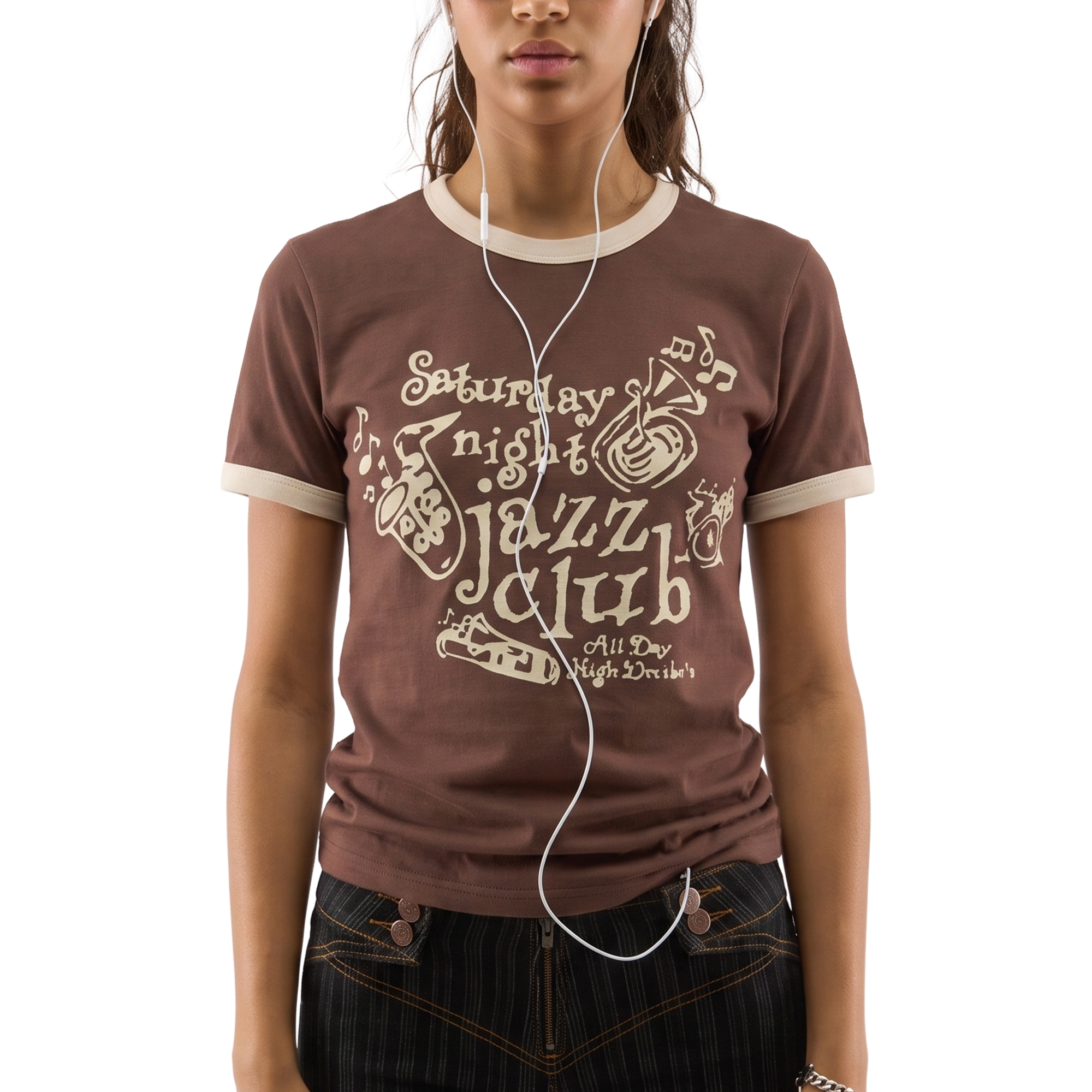 jazz club ringer tee