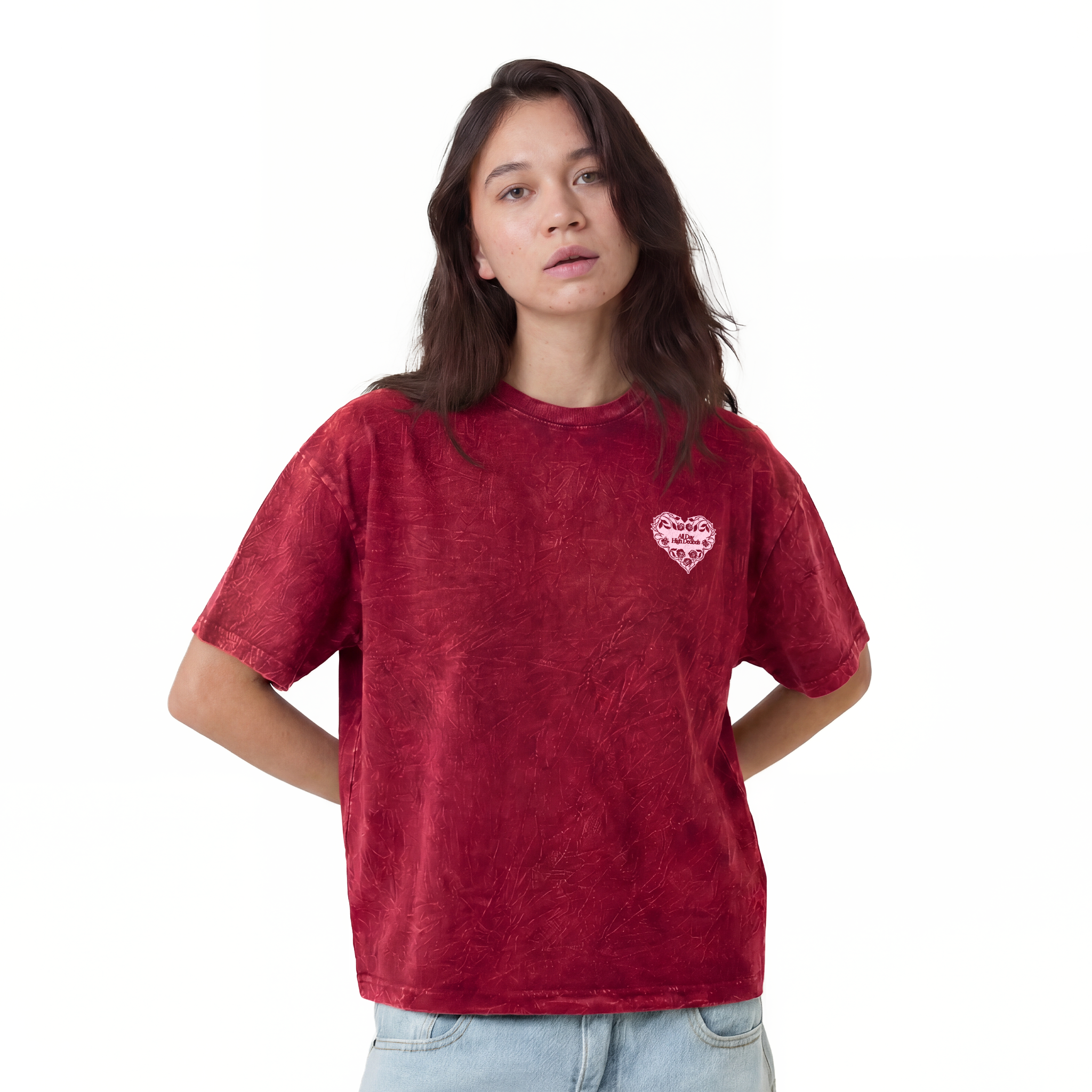 lover's rock crumble washed oversized tee