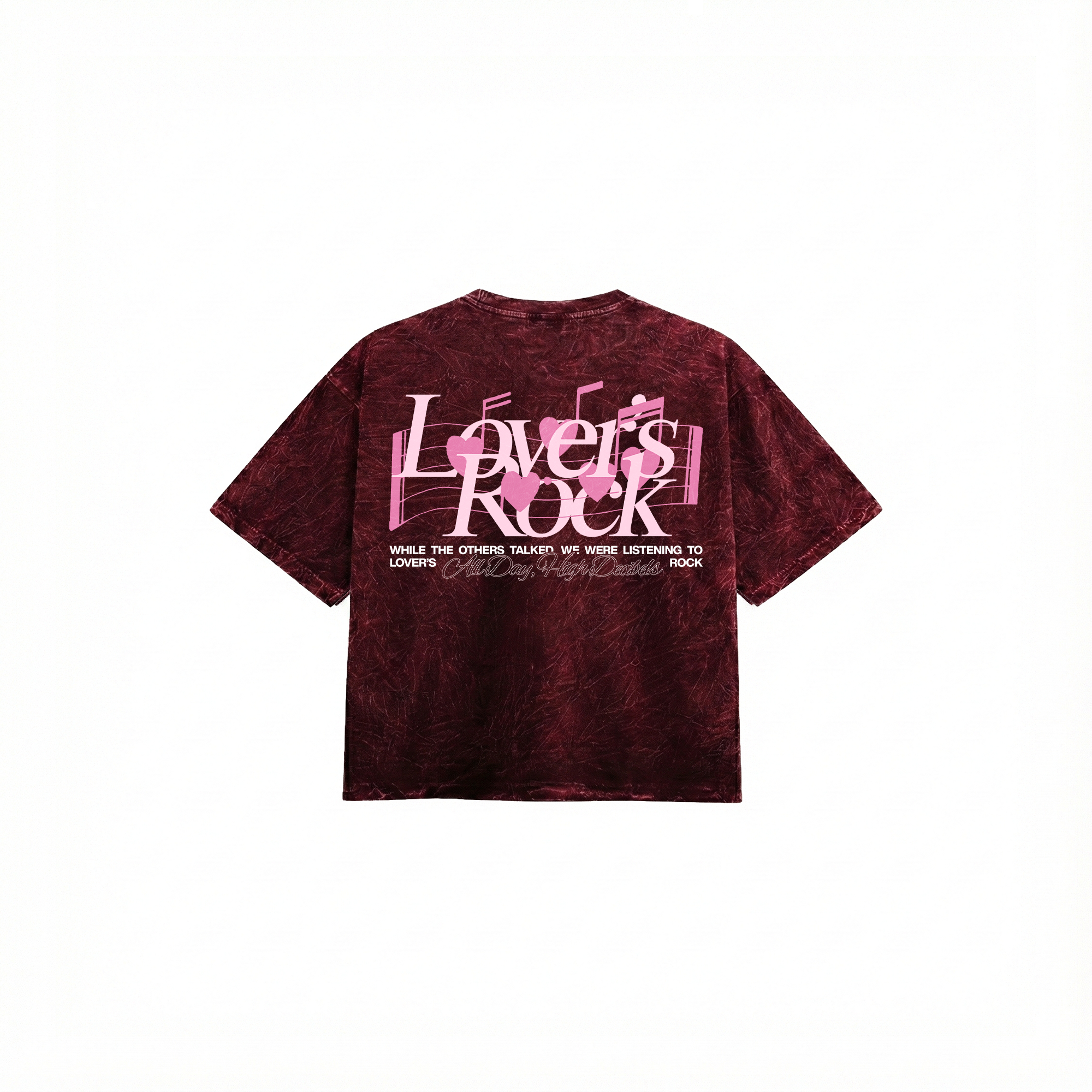 lover's rock crumble washed oversized tee
