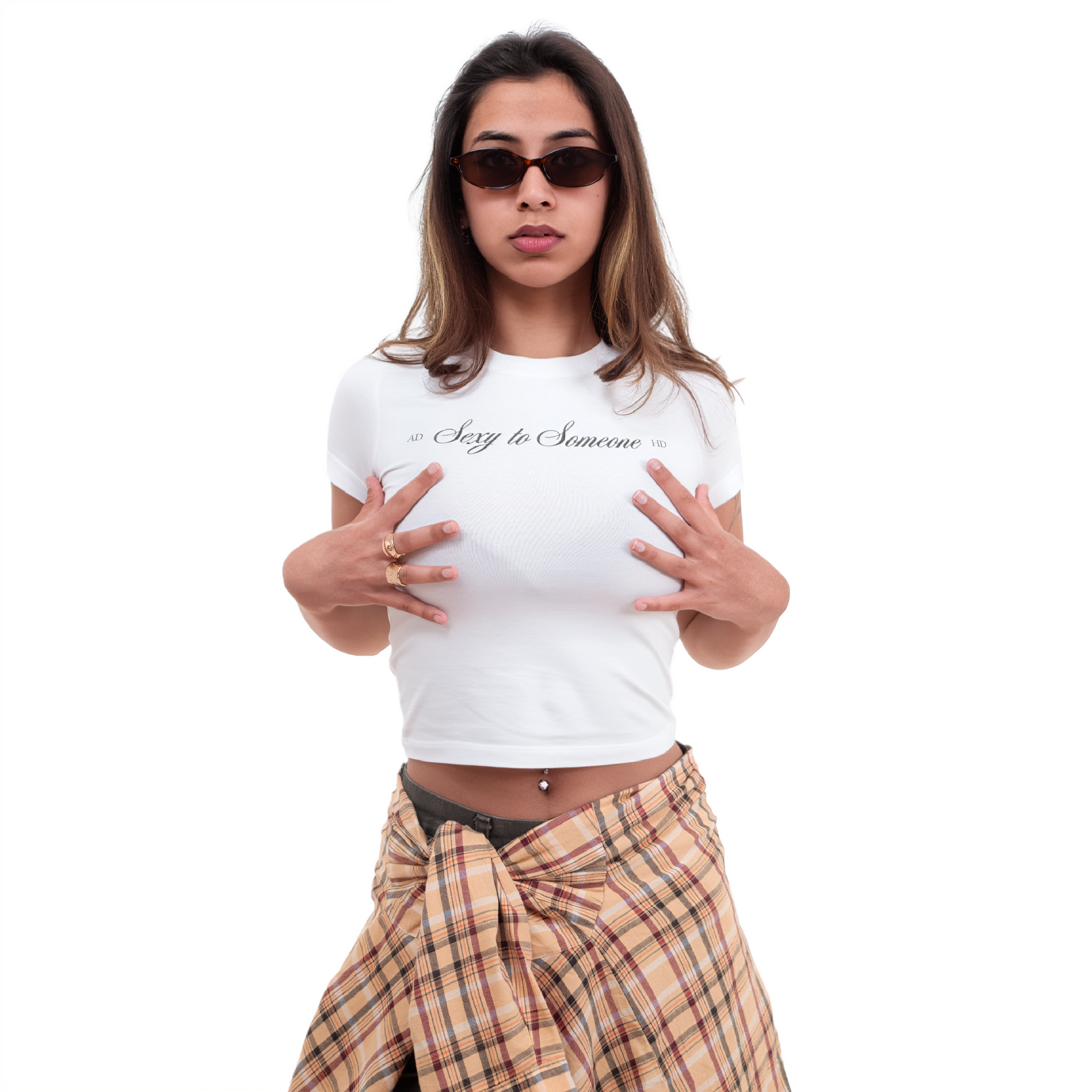 s*xy to someone baby tee