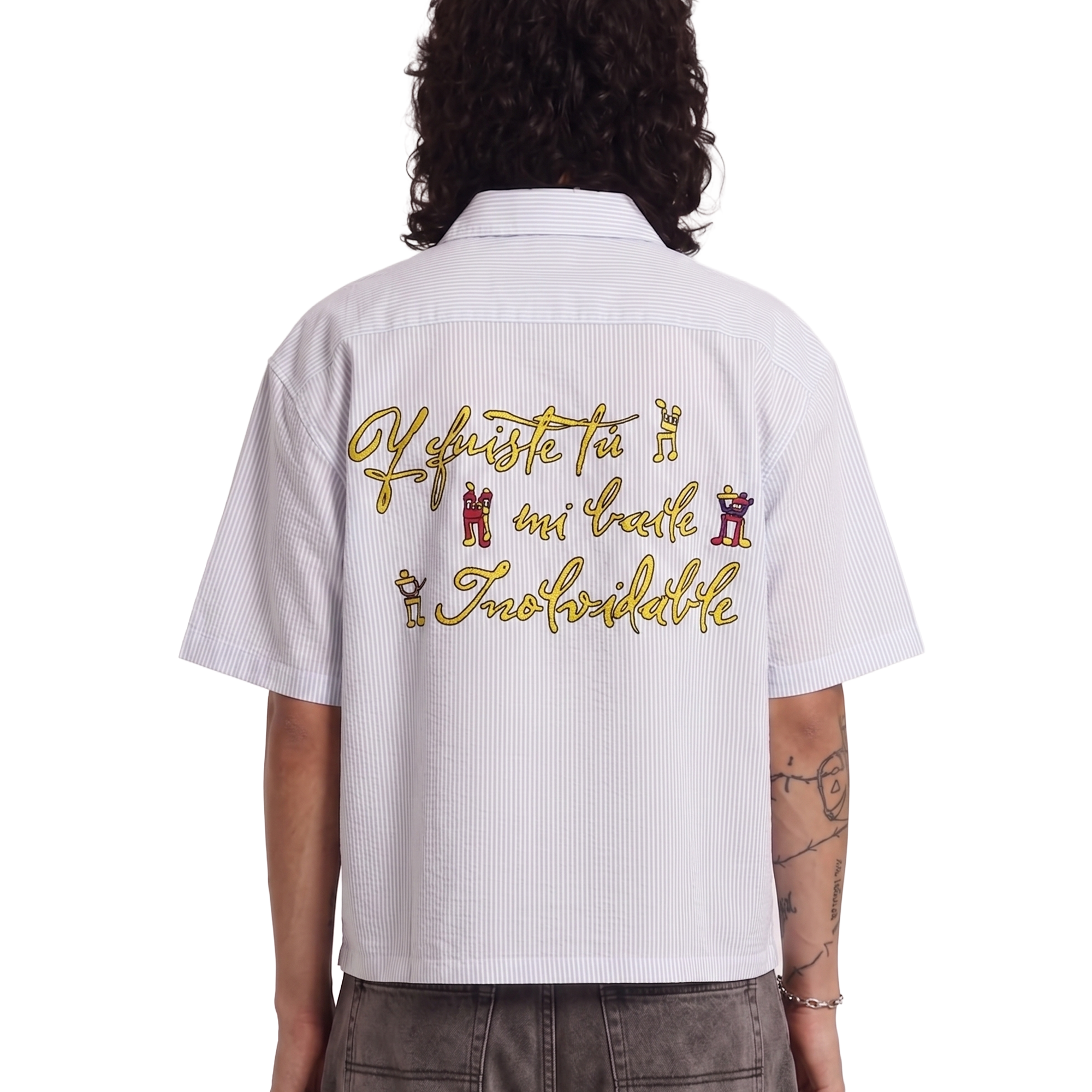 unforgettable dance boxy short sleeve shirt
