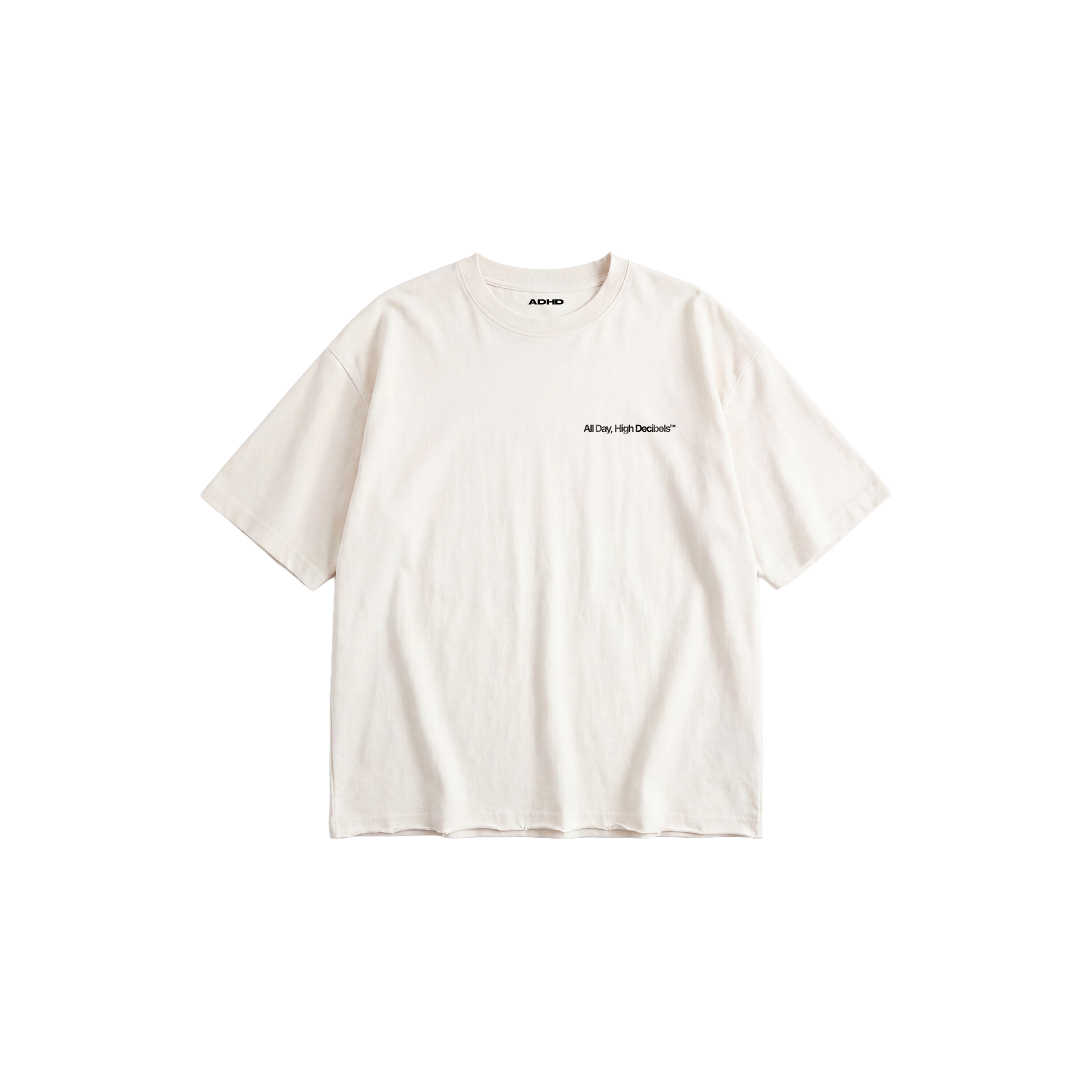 a day in the life cropped tee