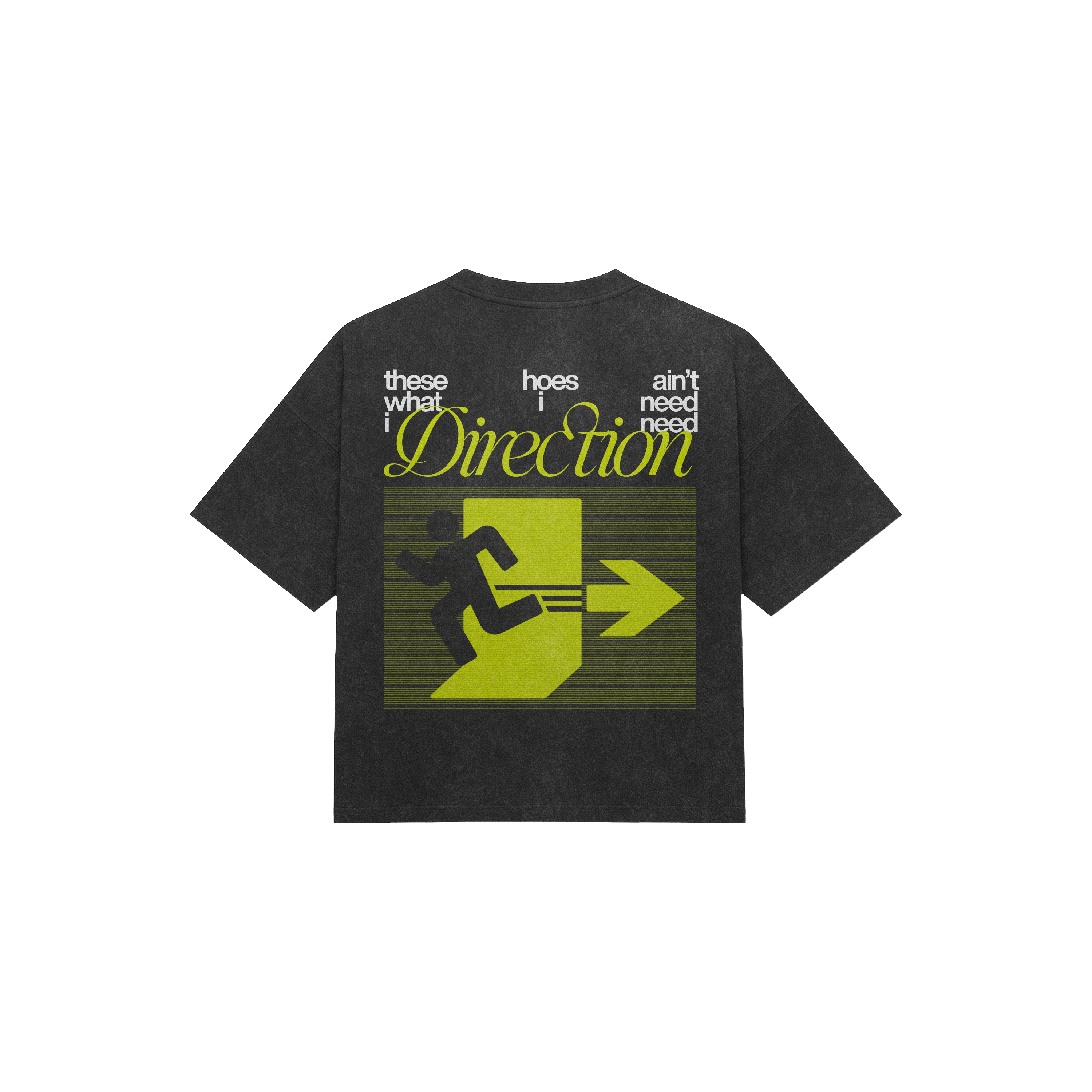 direction washed v4 oversized tee