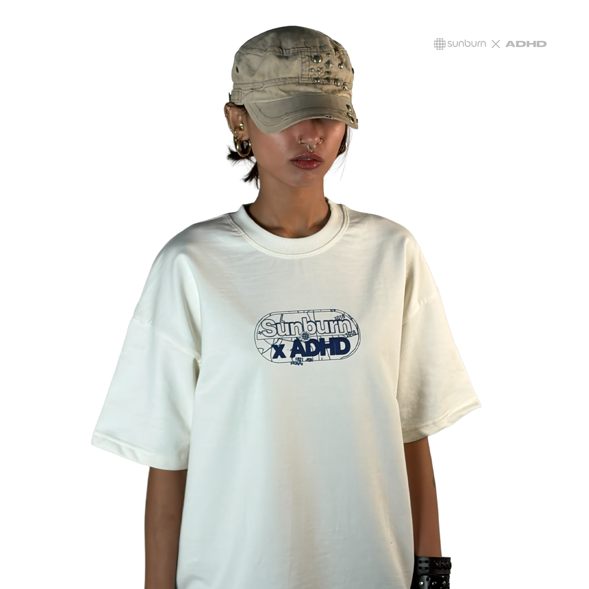 rave responsibly oversized tee