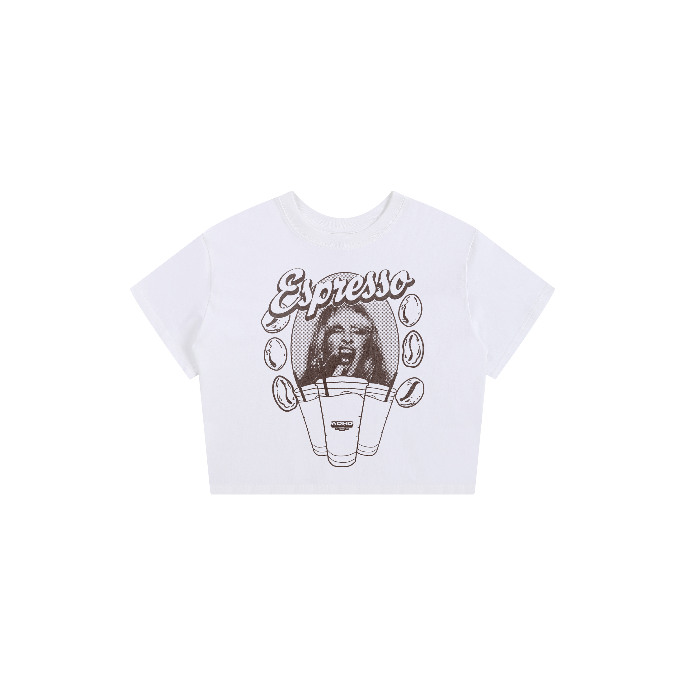 espresso baby tee