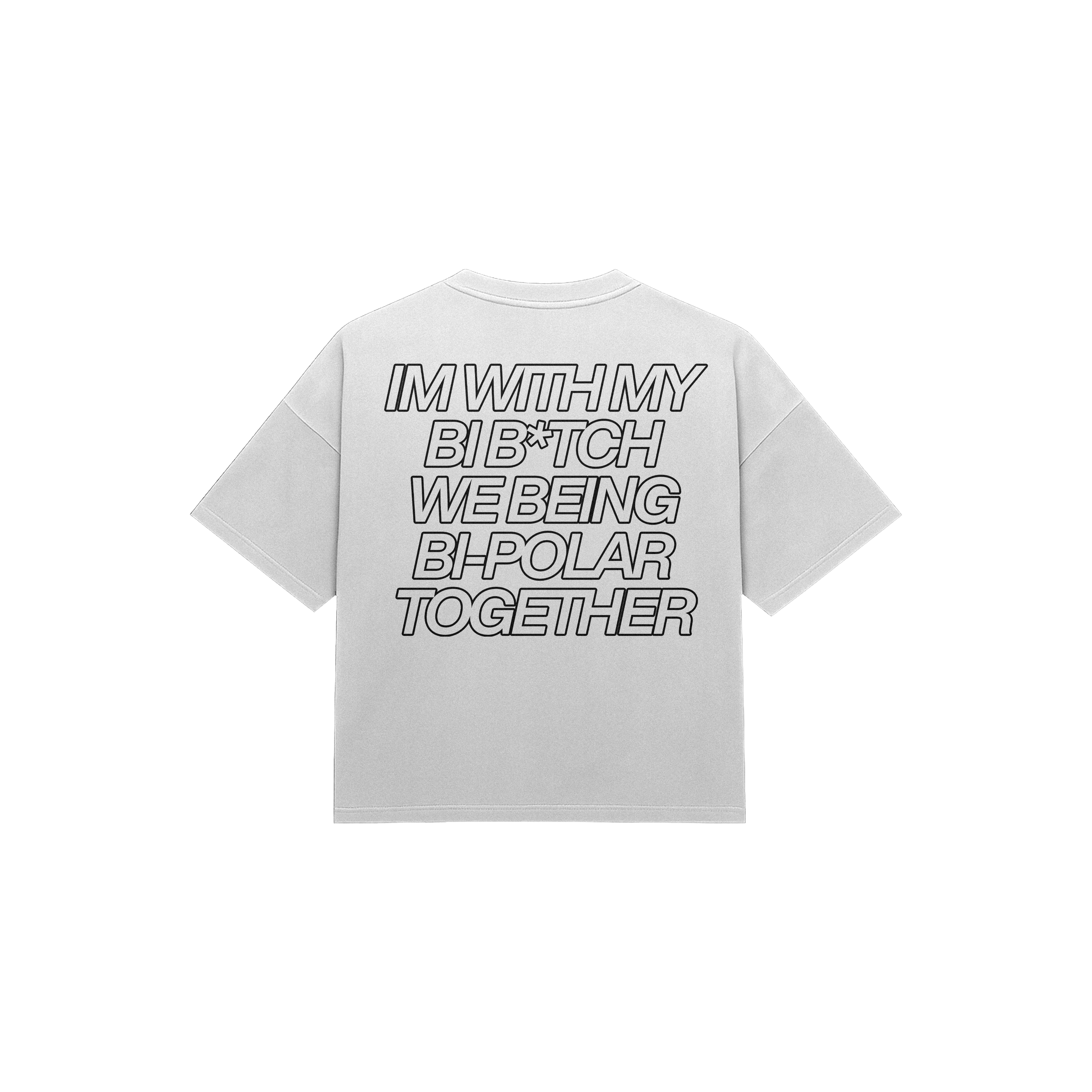 bipolar oversized tee