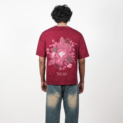 fell in love in oct v2 washed oversized tee