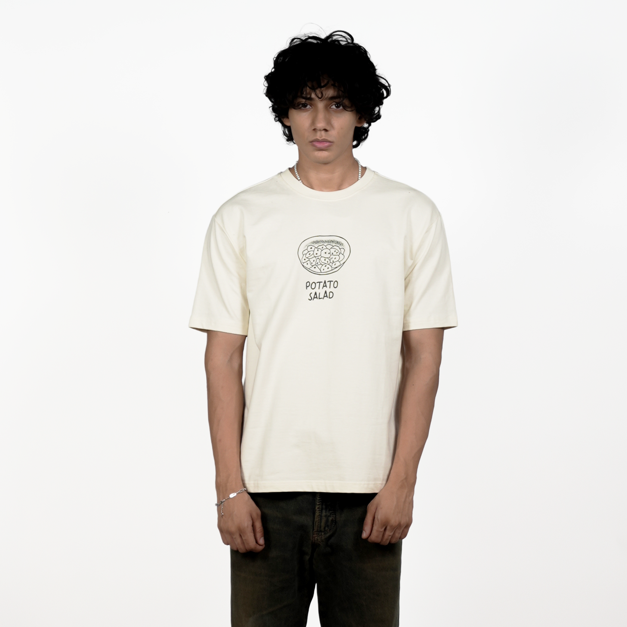 potato salad oversized tee