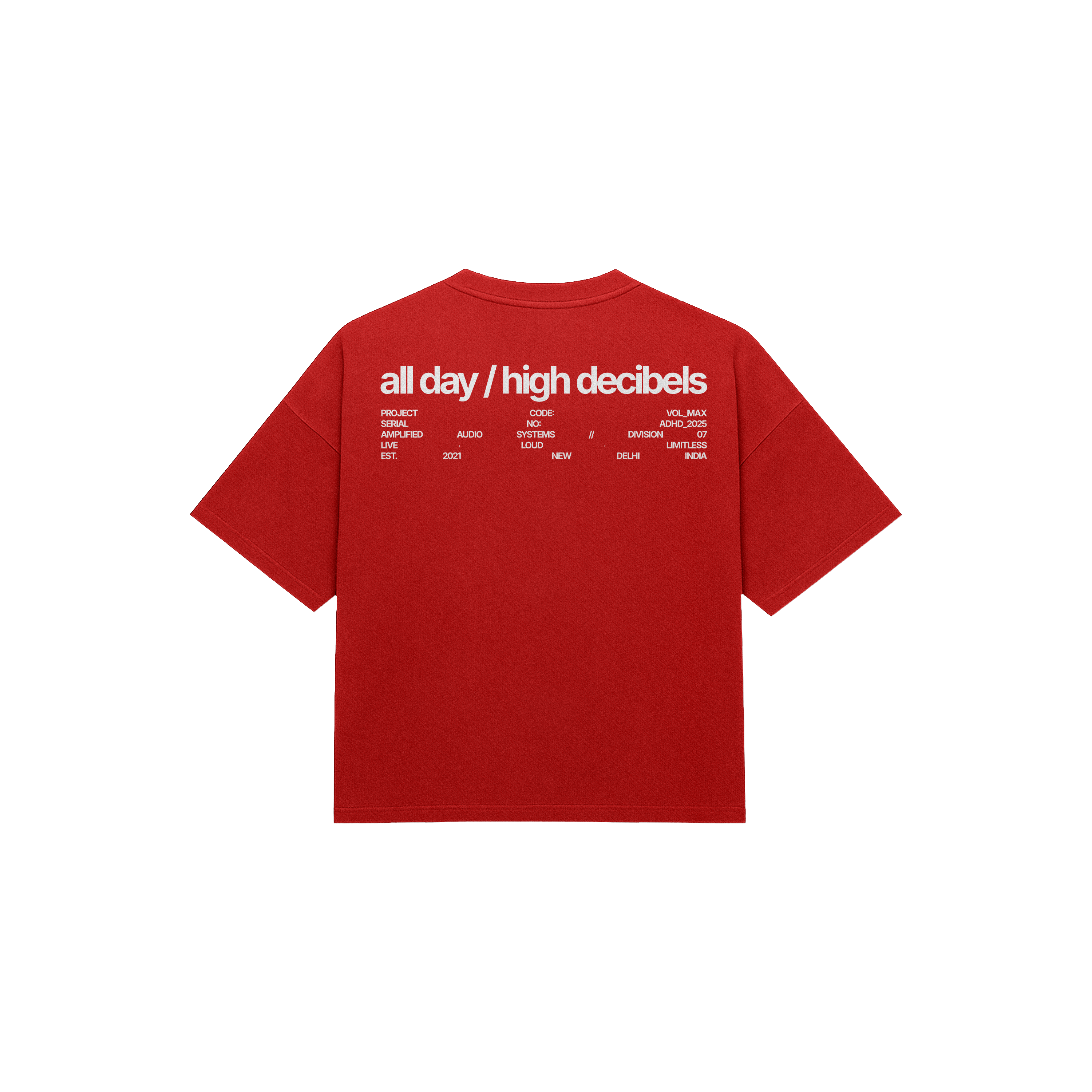 basic oversized t-shirt with print