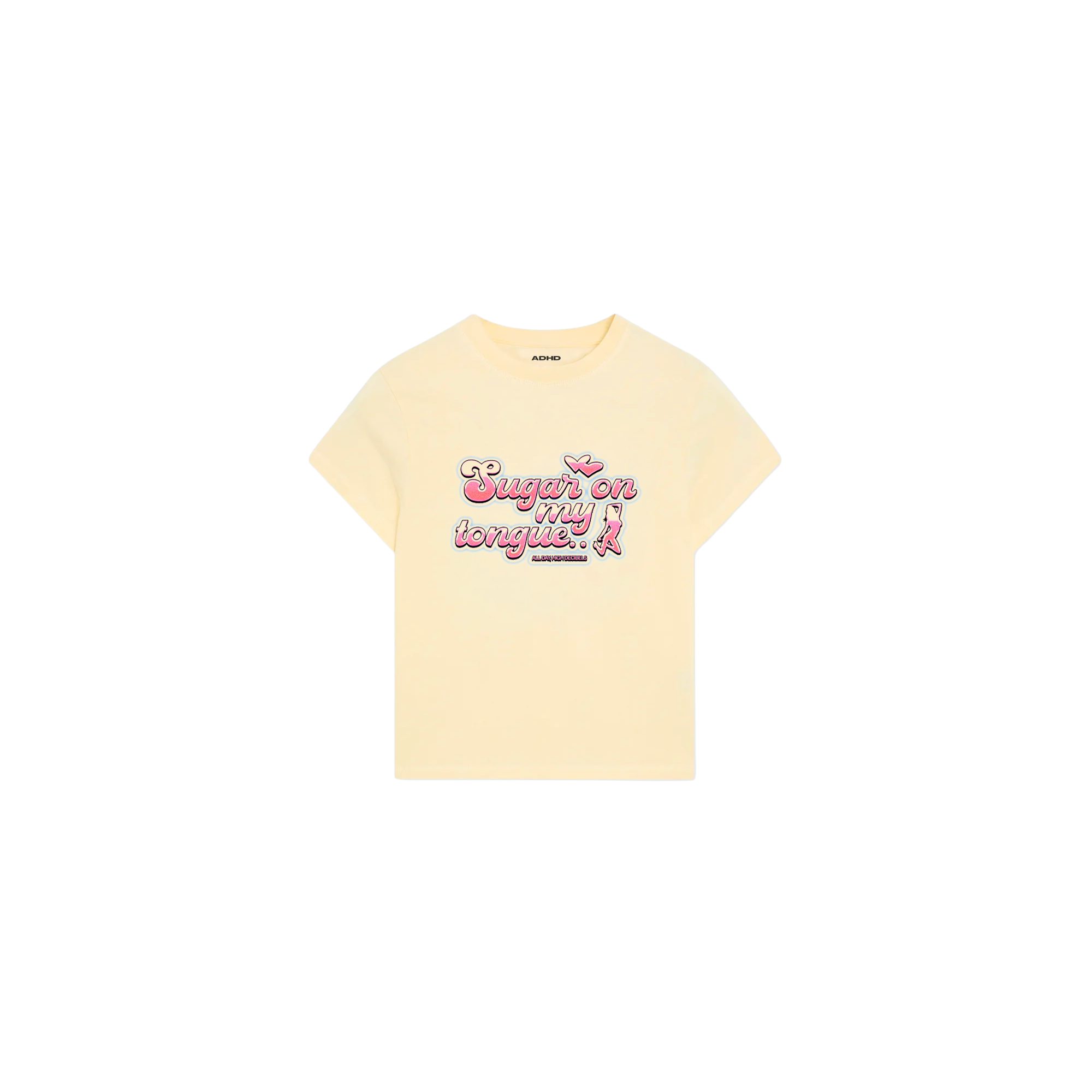 sugar on my tongue baby tee