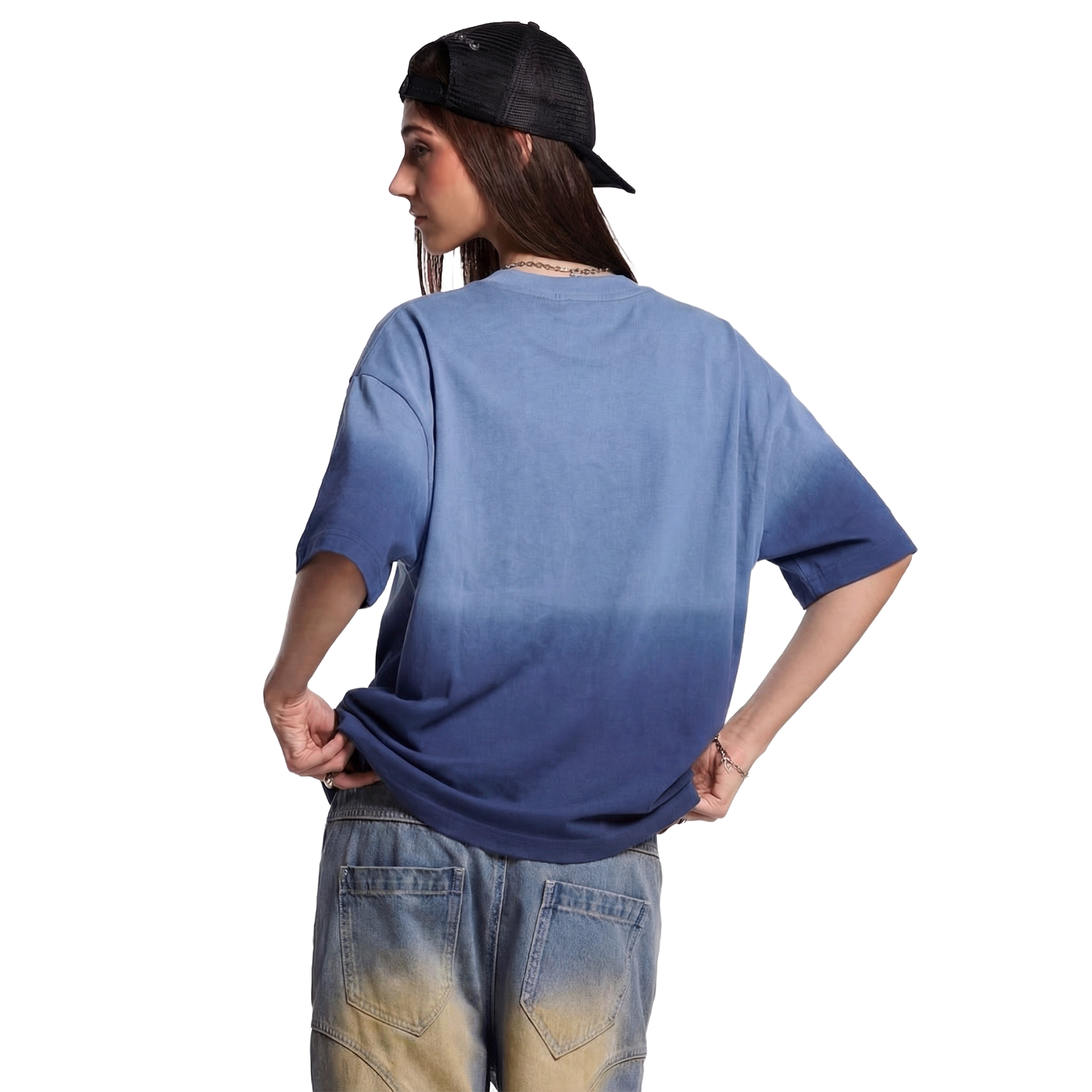 i'm not alone sunfade boxy tee