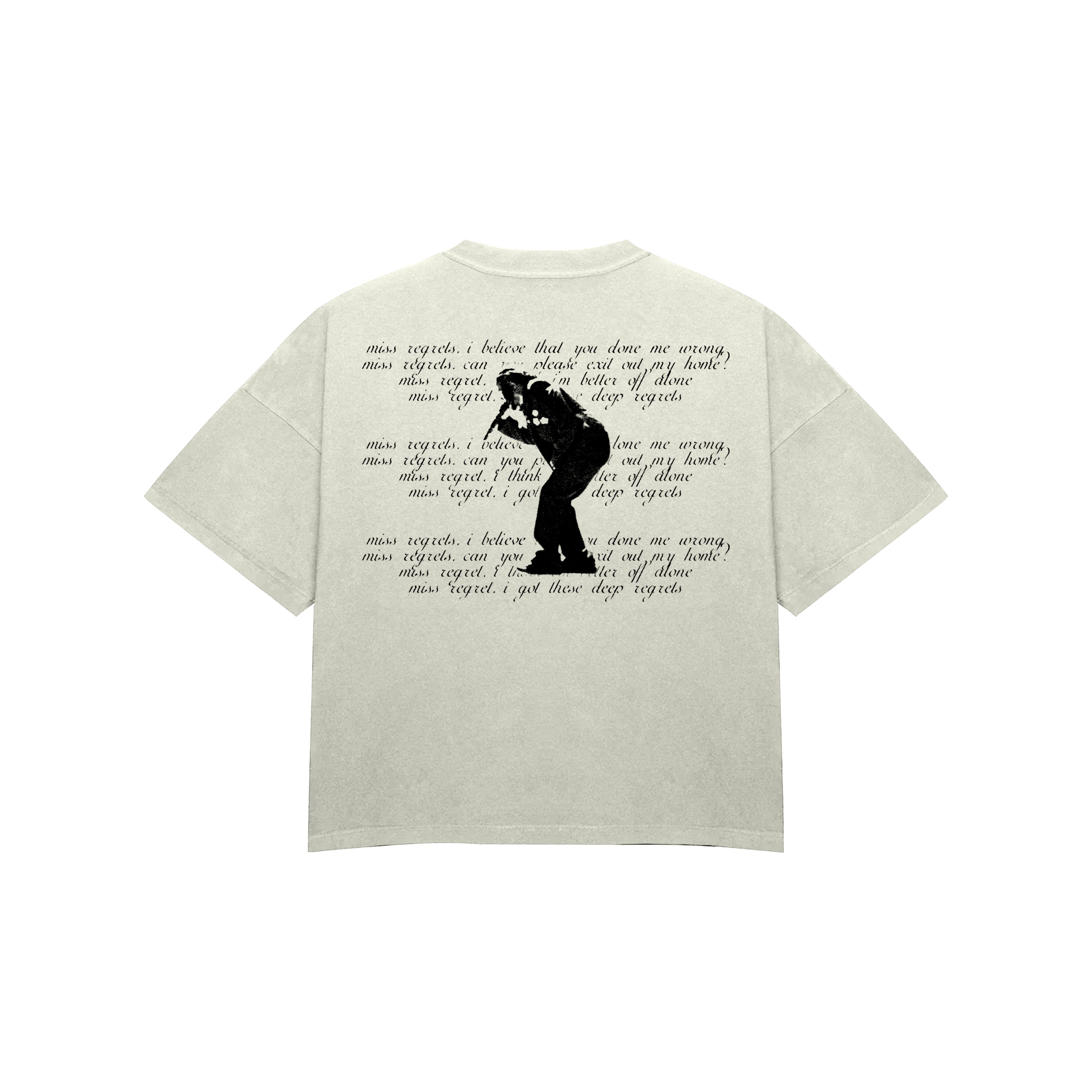 count me out oversized t-shirt
