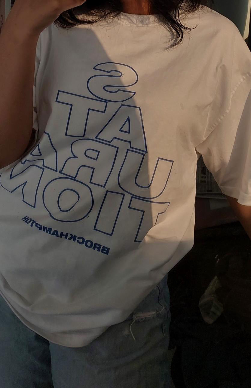 saturation brockhampton oversized tee image 2