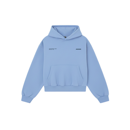 essential oversized hoodie - sky blue