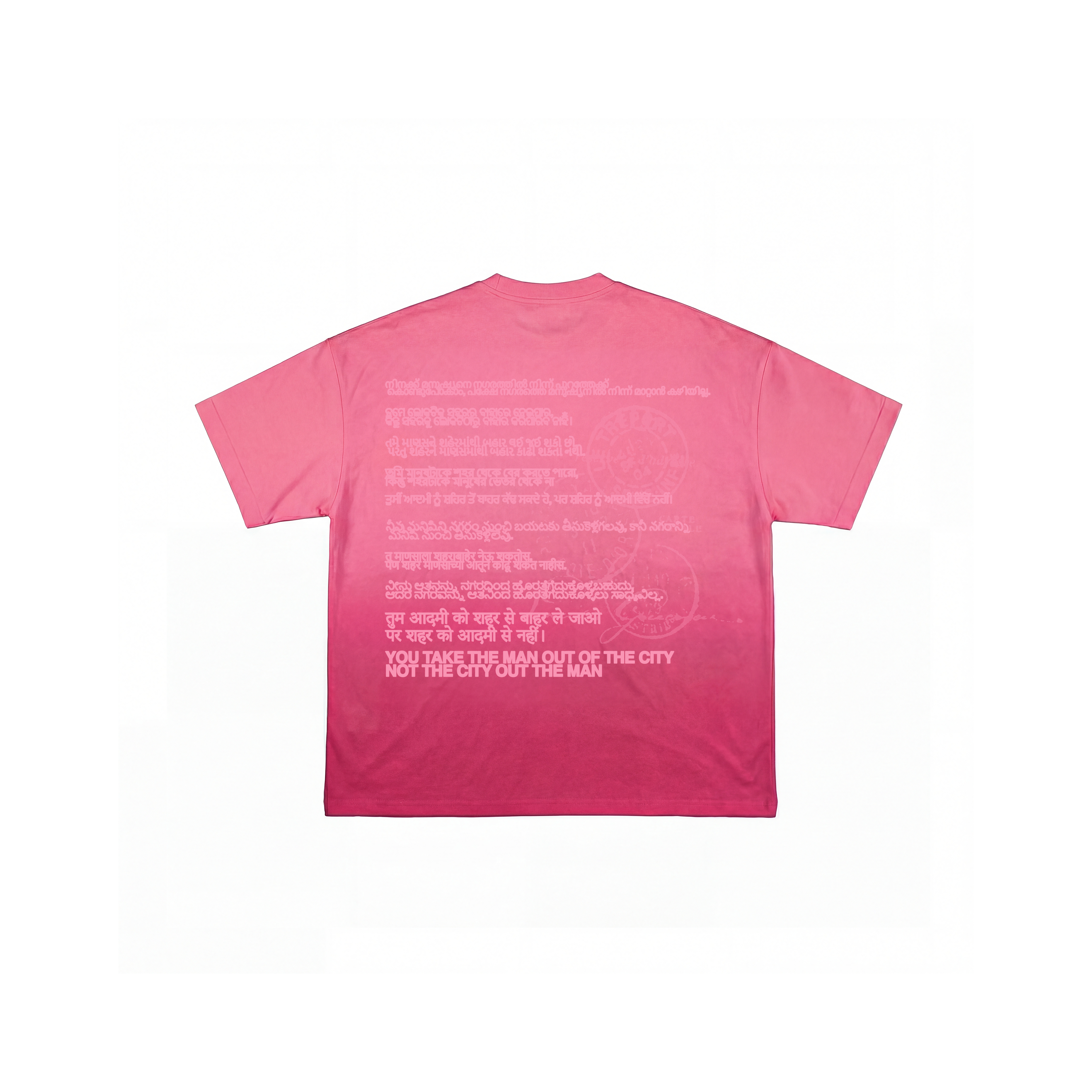 chicago sunfade boxy tee