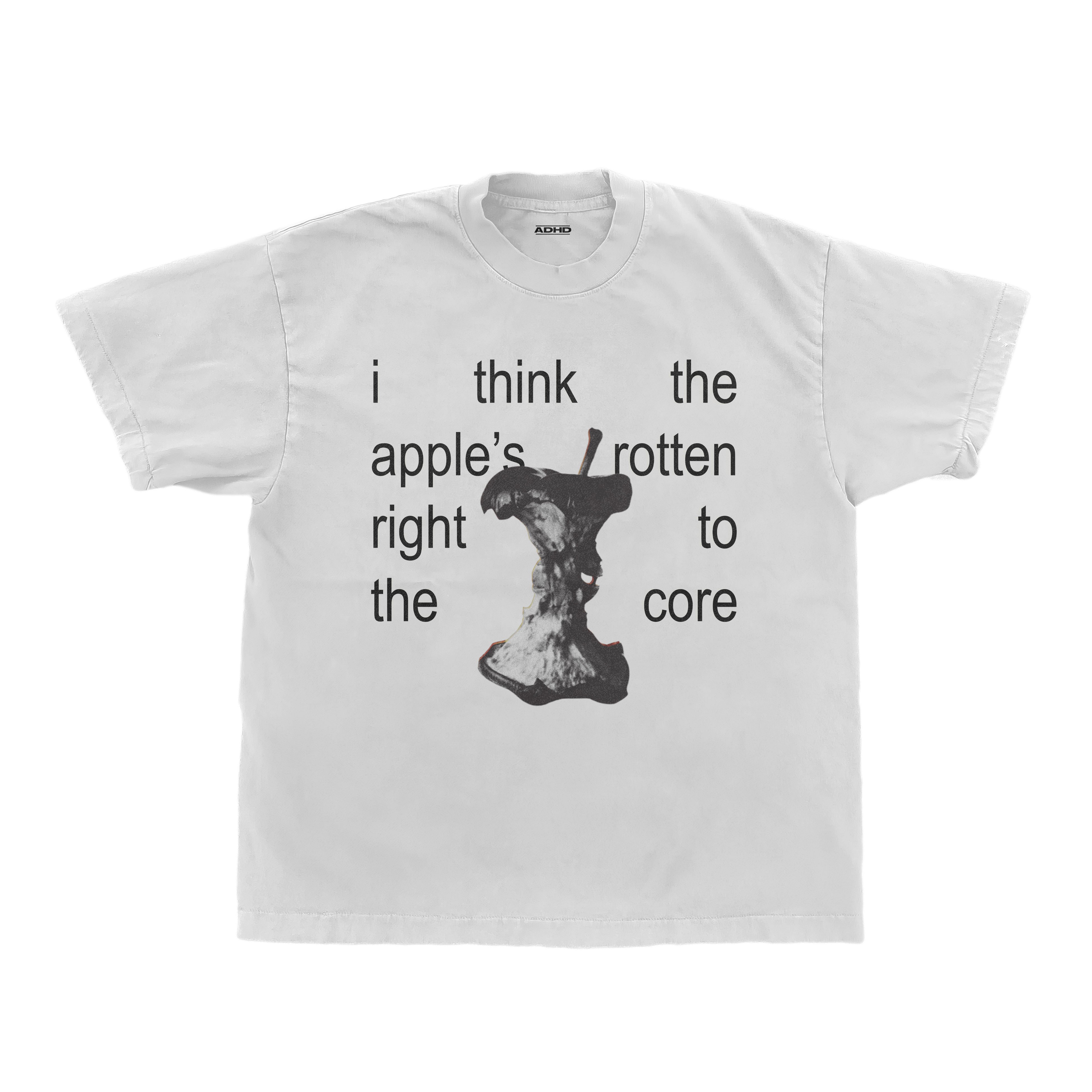 apple brat oversized t-shirt