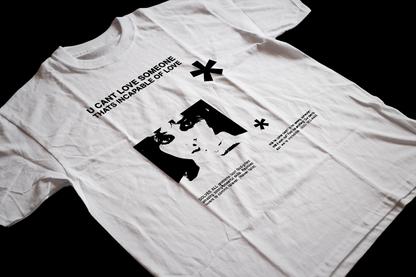 narcissist oversized tee