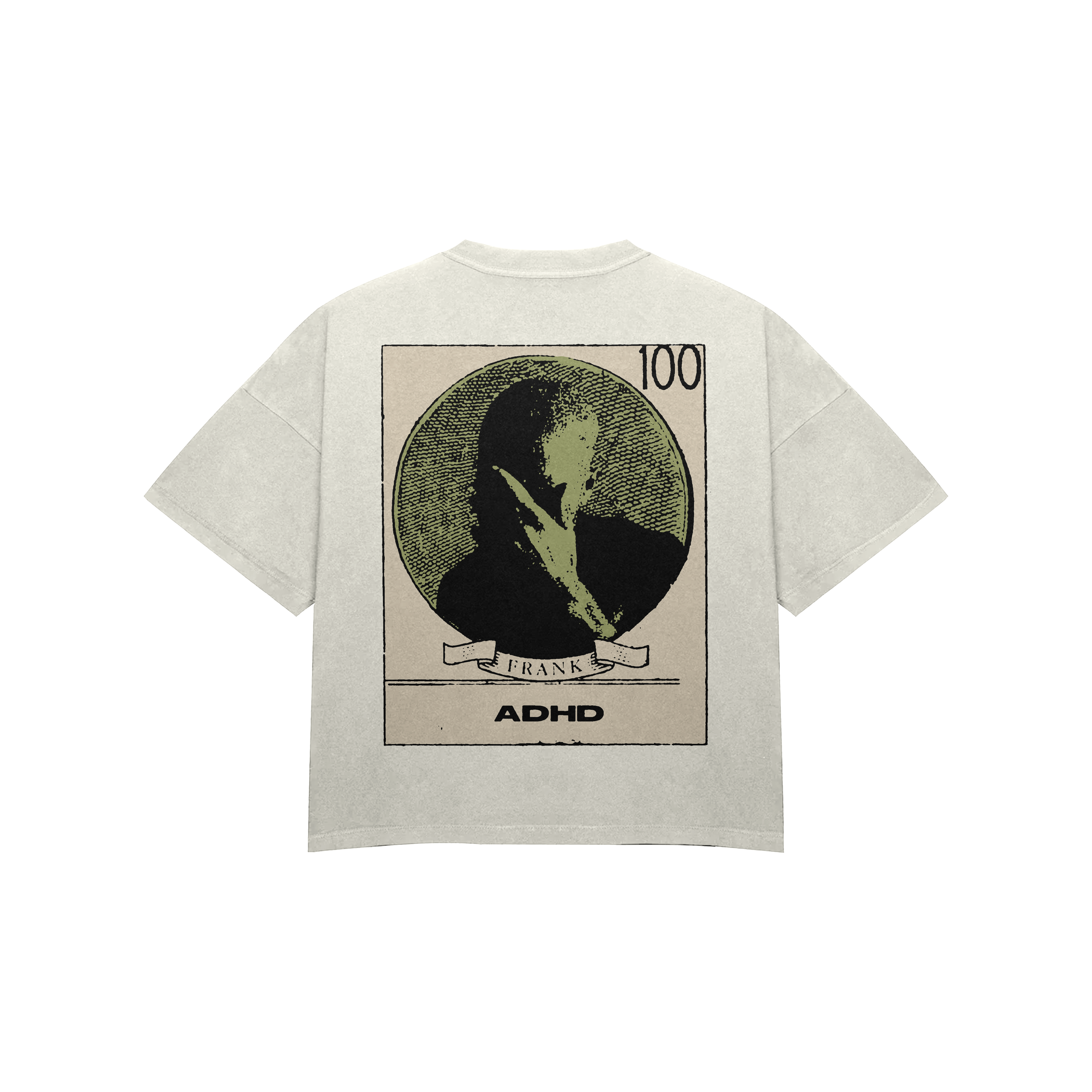 frank stamp heavyweight oversized t-shirt
