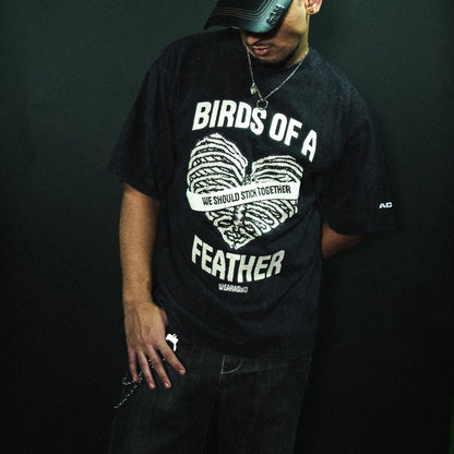 birds of a feather washed v2 tee