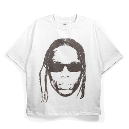 travis scott portrait oversize heavyweight t-shirt
