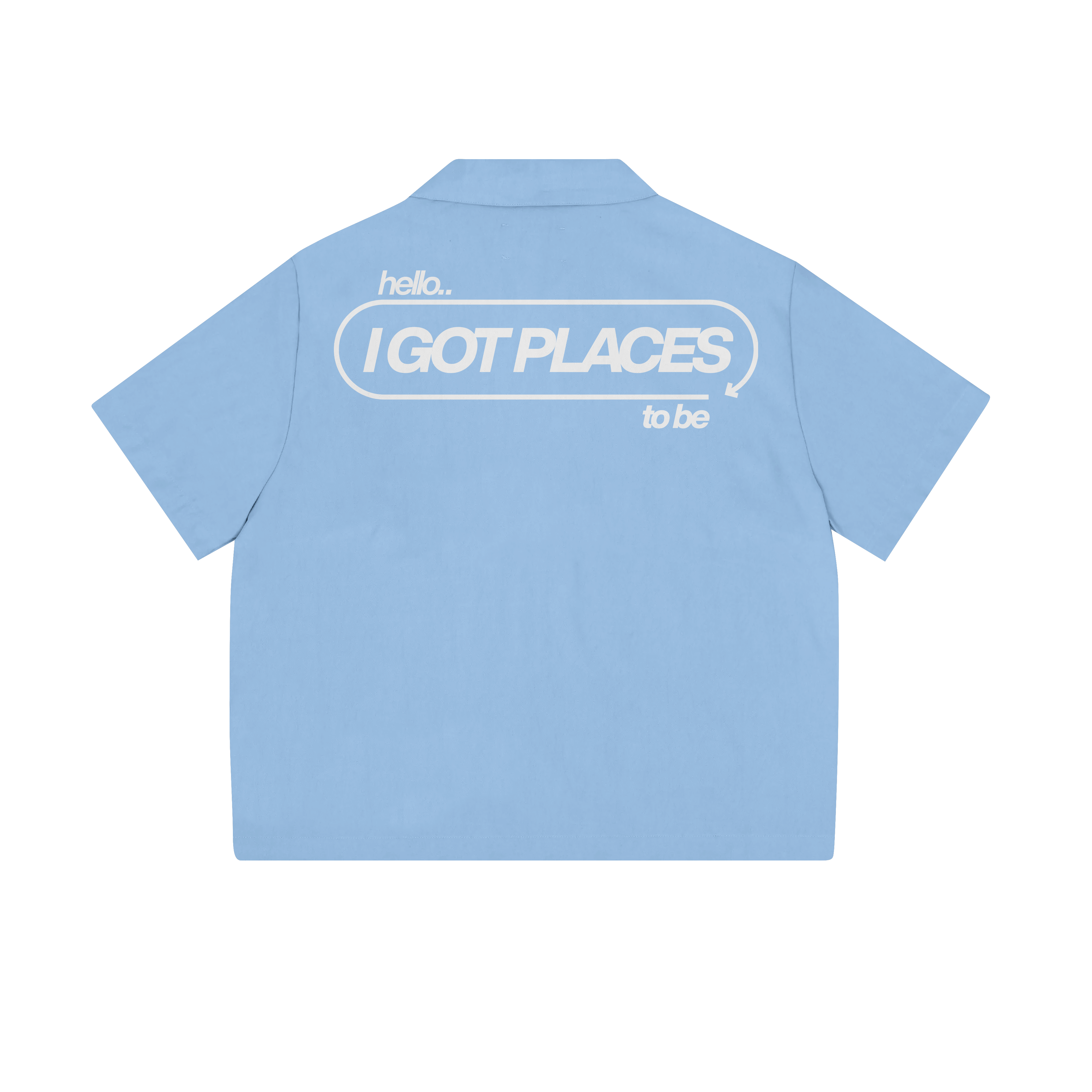 places to be heavyweight oversized shirt