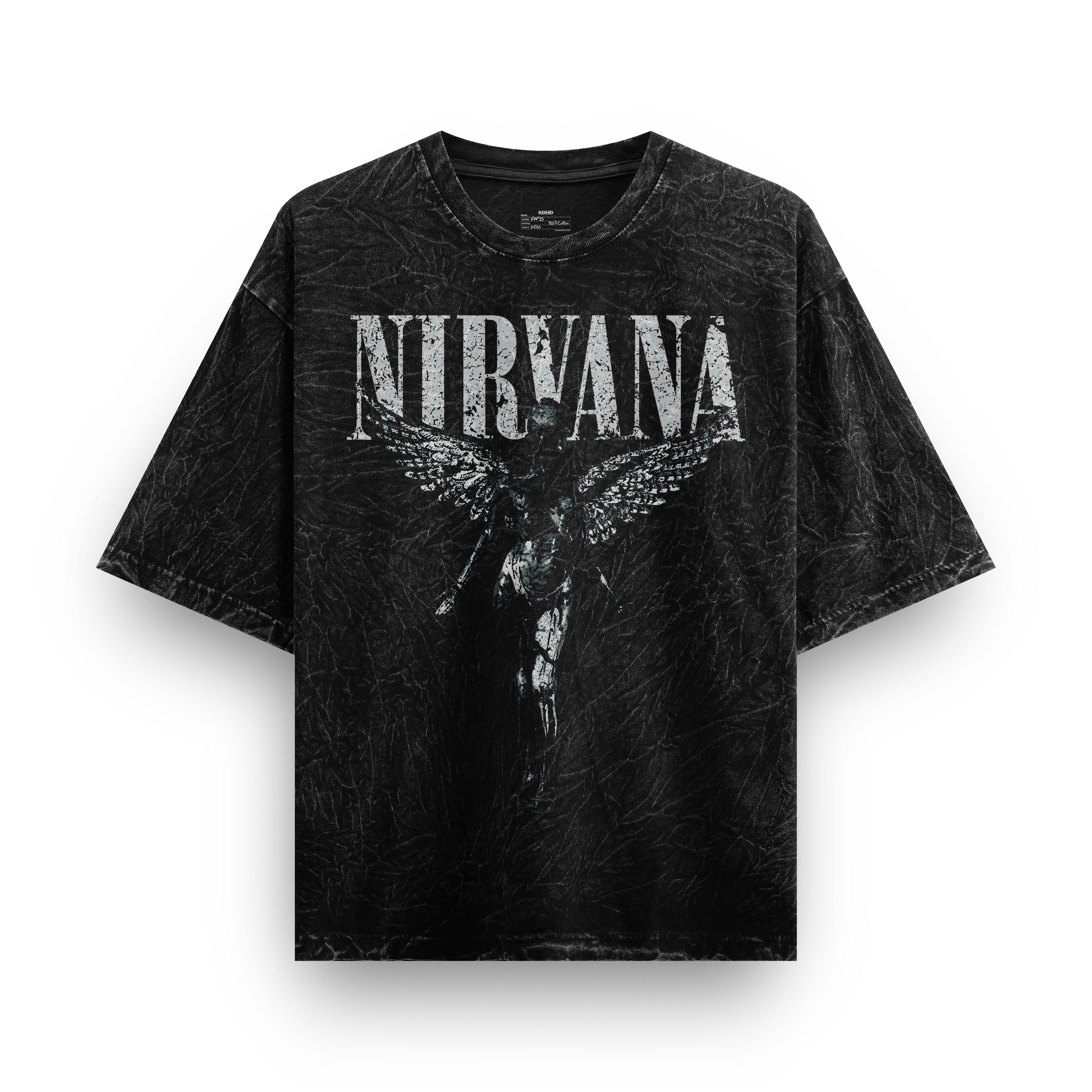 nirvana washed v3 oversized tee