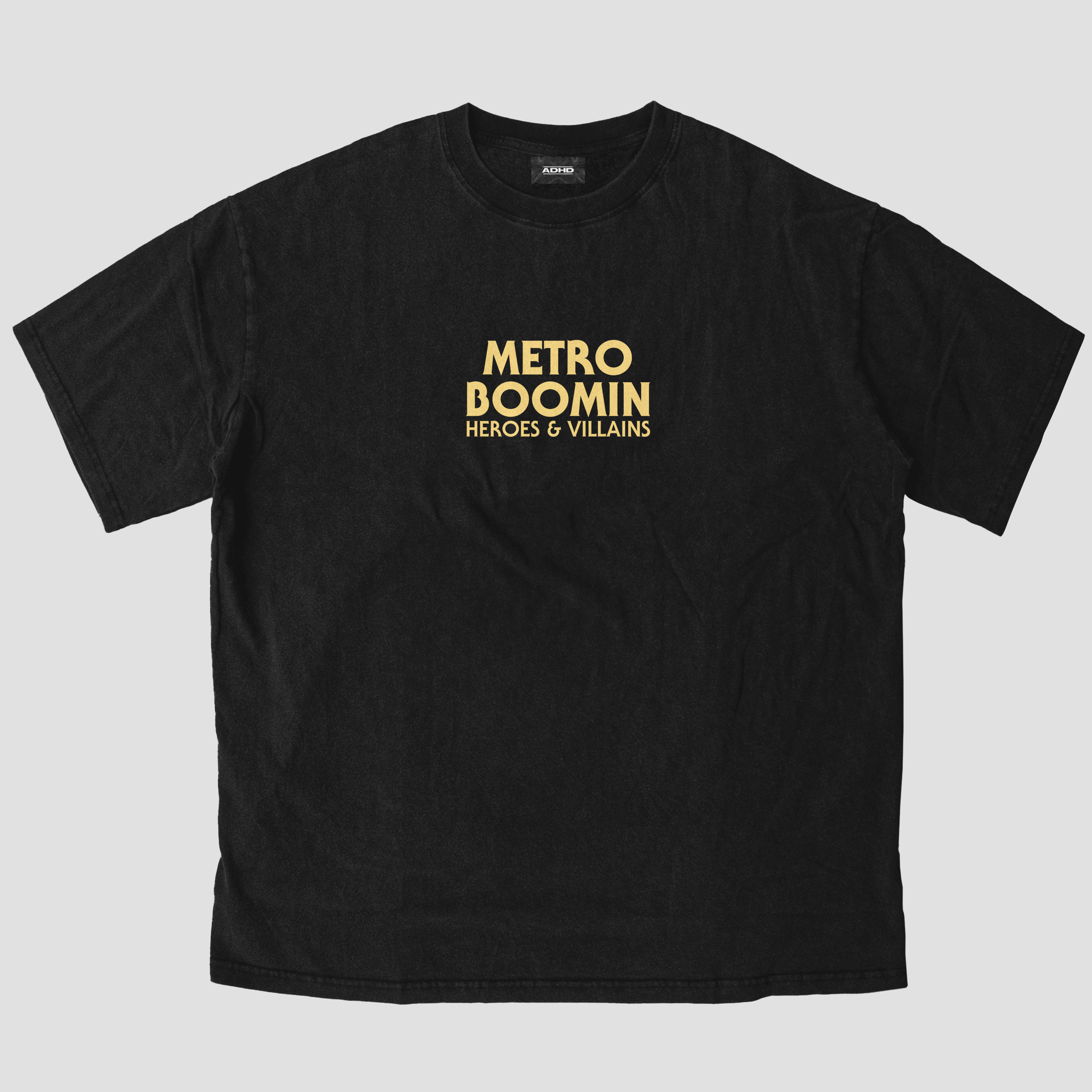 heroes & villains metro boomin oversize heavyweight t-shirt
