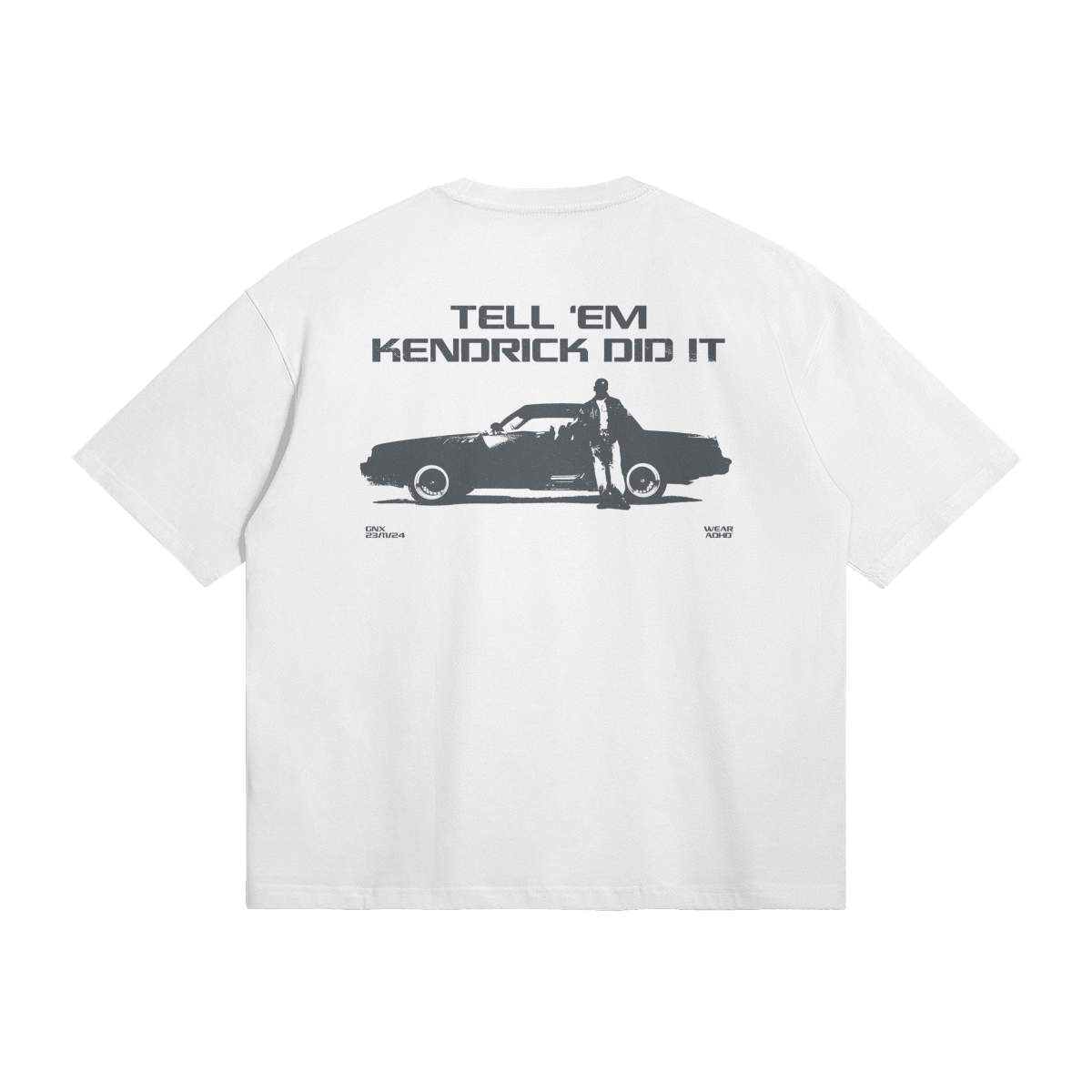 gnx kendrick oversized t-shirt