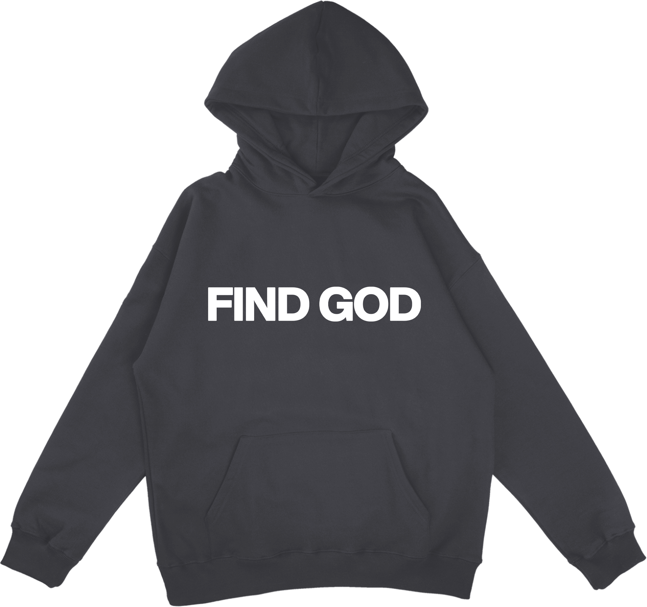find god heavyweight oversized hoodie