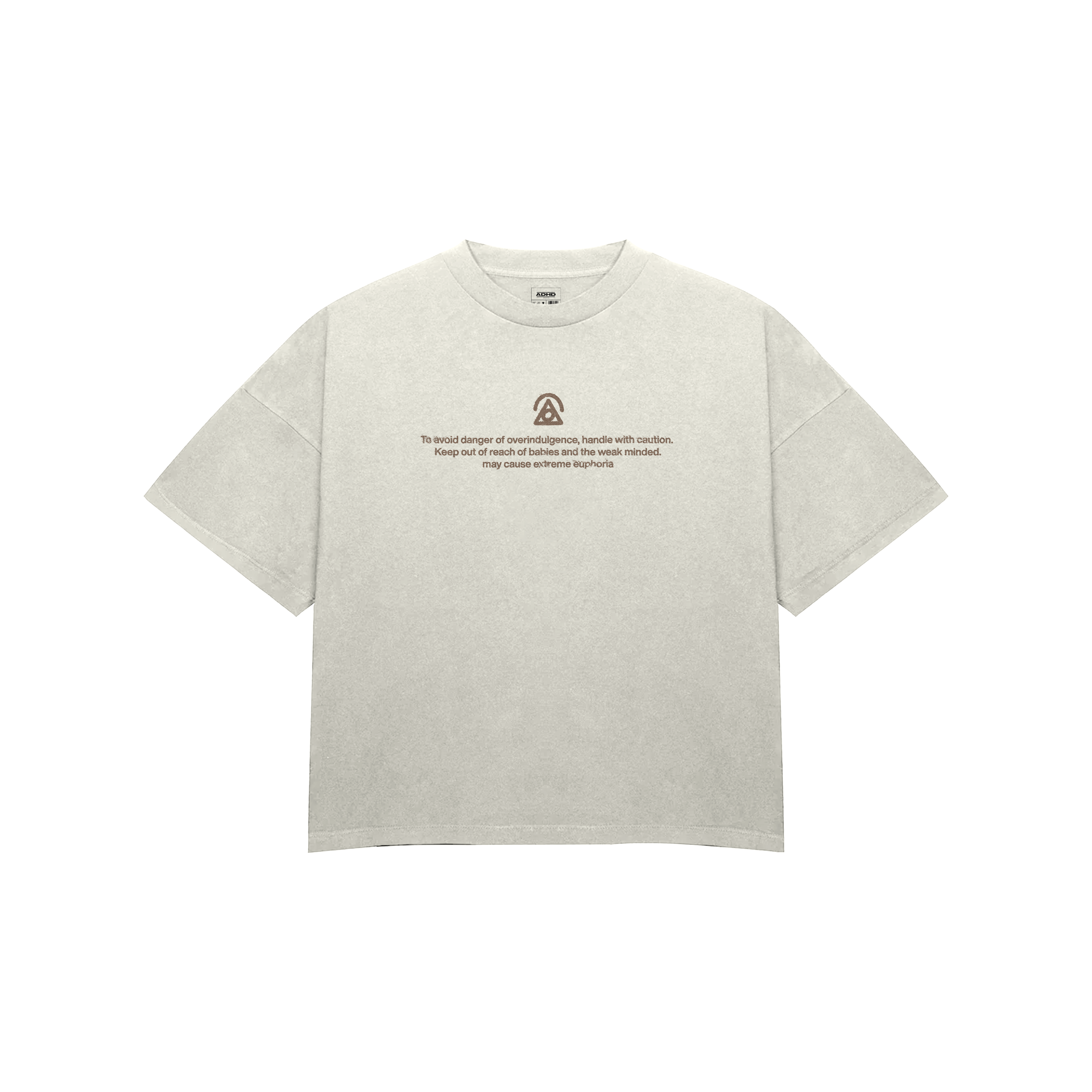 drugs heavyweight oversized t-shirt